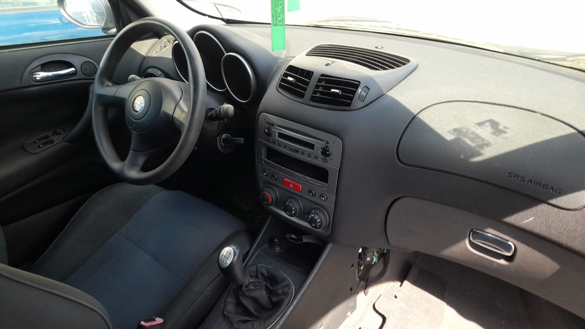 ALFA ROMEO 147 2 generation (2004-2010) Дверь передняя левая 51740788 18666189