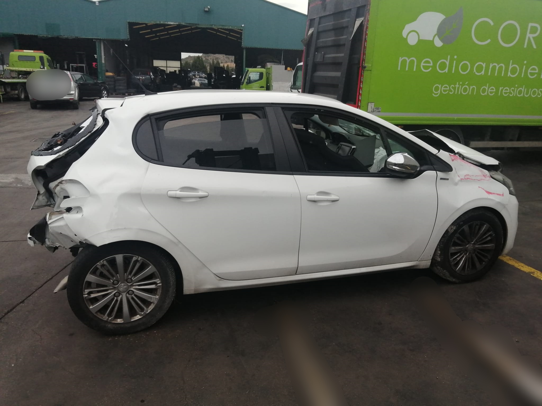 PEUGEOT 208 Peugeot 208 (2012-2015) Jobb első ajtó zárja 9812500780 25170595