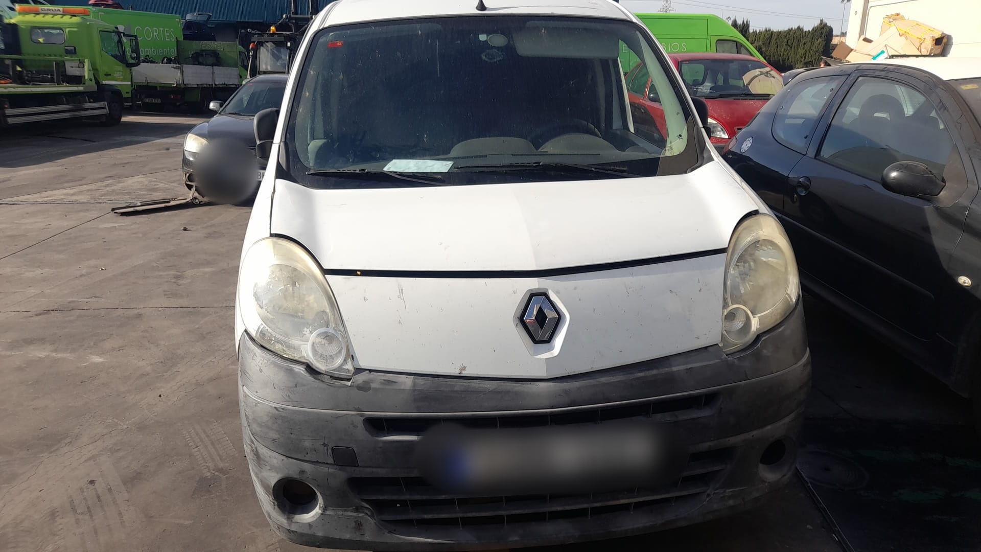 RENAULT Kangoo 2 generation (2007-2021) Forlygtekontakt kontrolenhed 7701071888 25175594