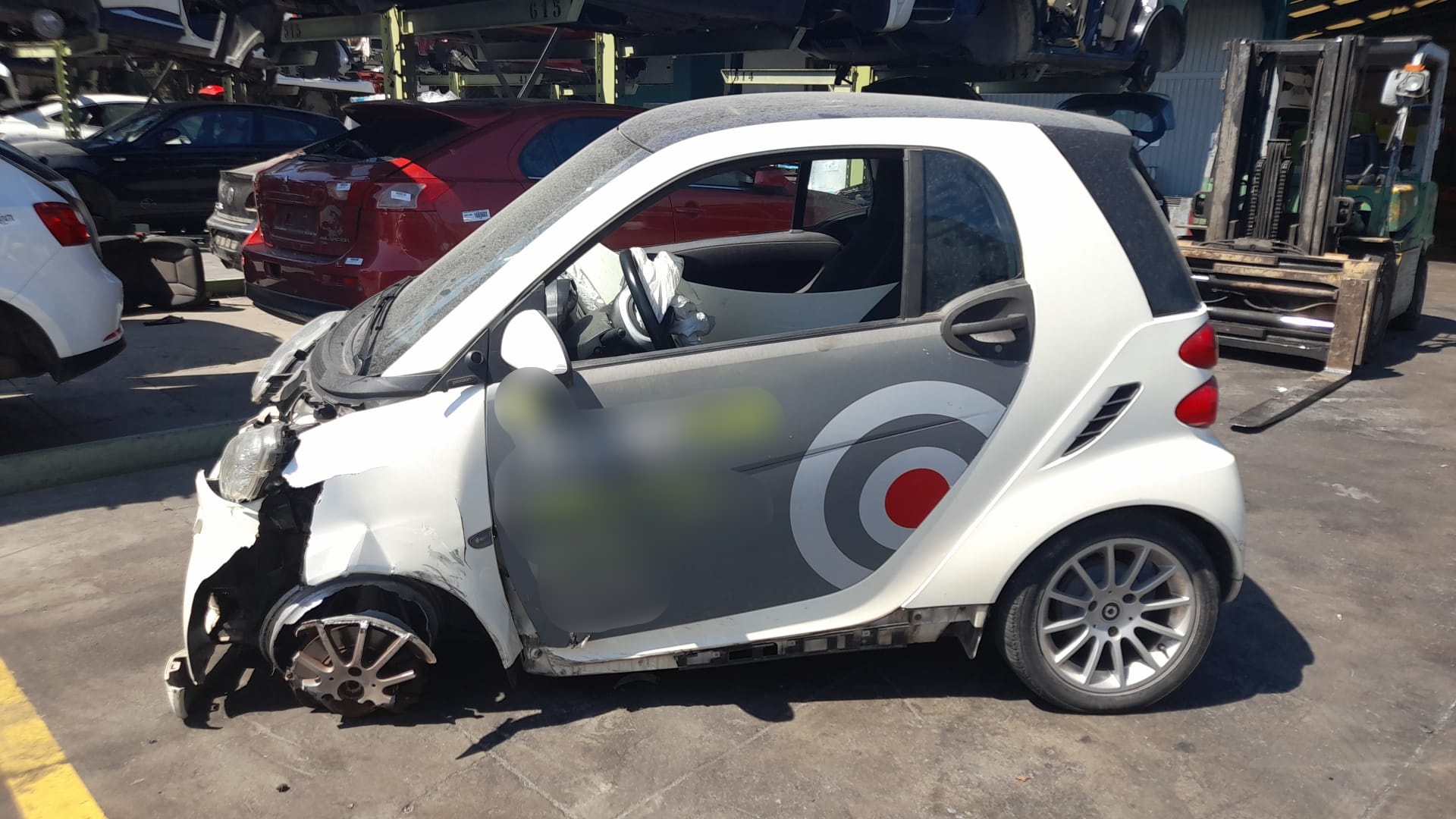 TOYOTA Fortwo 2 generation (2007-2015) Takapuskuri A4516470001 18568986