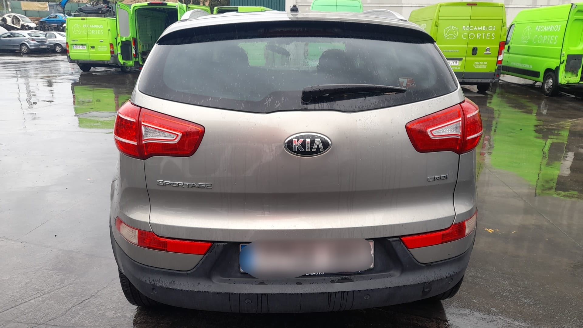 KIA Sportage 3 generation (2010-2015) Priekinių dešinių durų spyna 813203U010 18547049