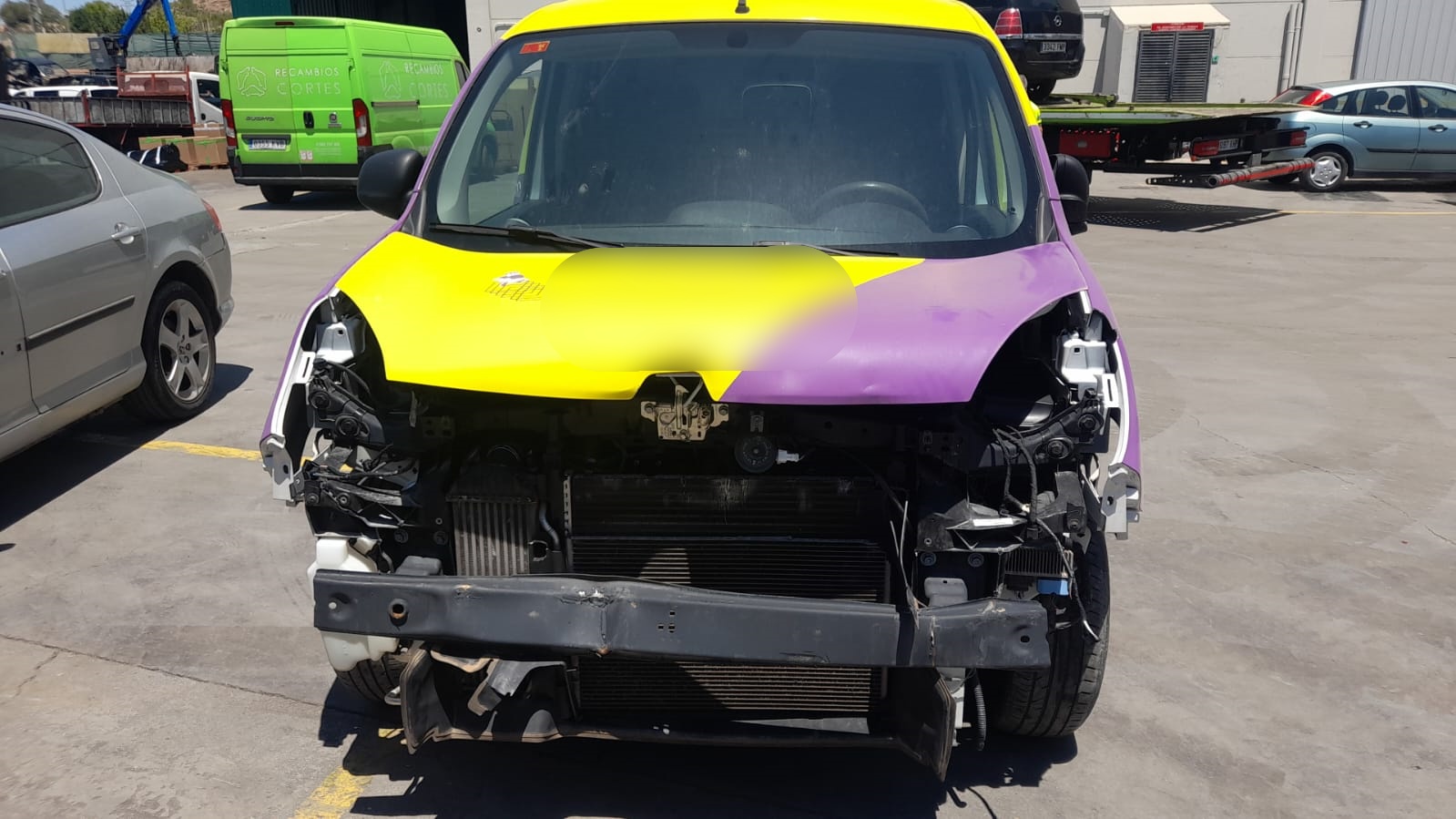 RENAULT Kangoo 2 generation (2007-2021) Крыло переднее правое 631002210R 25580839