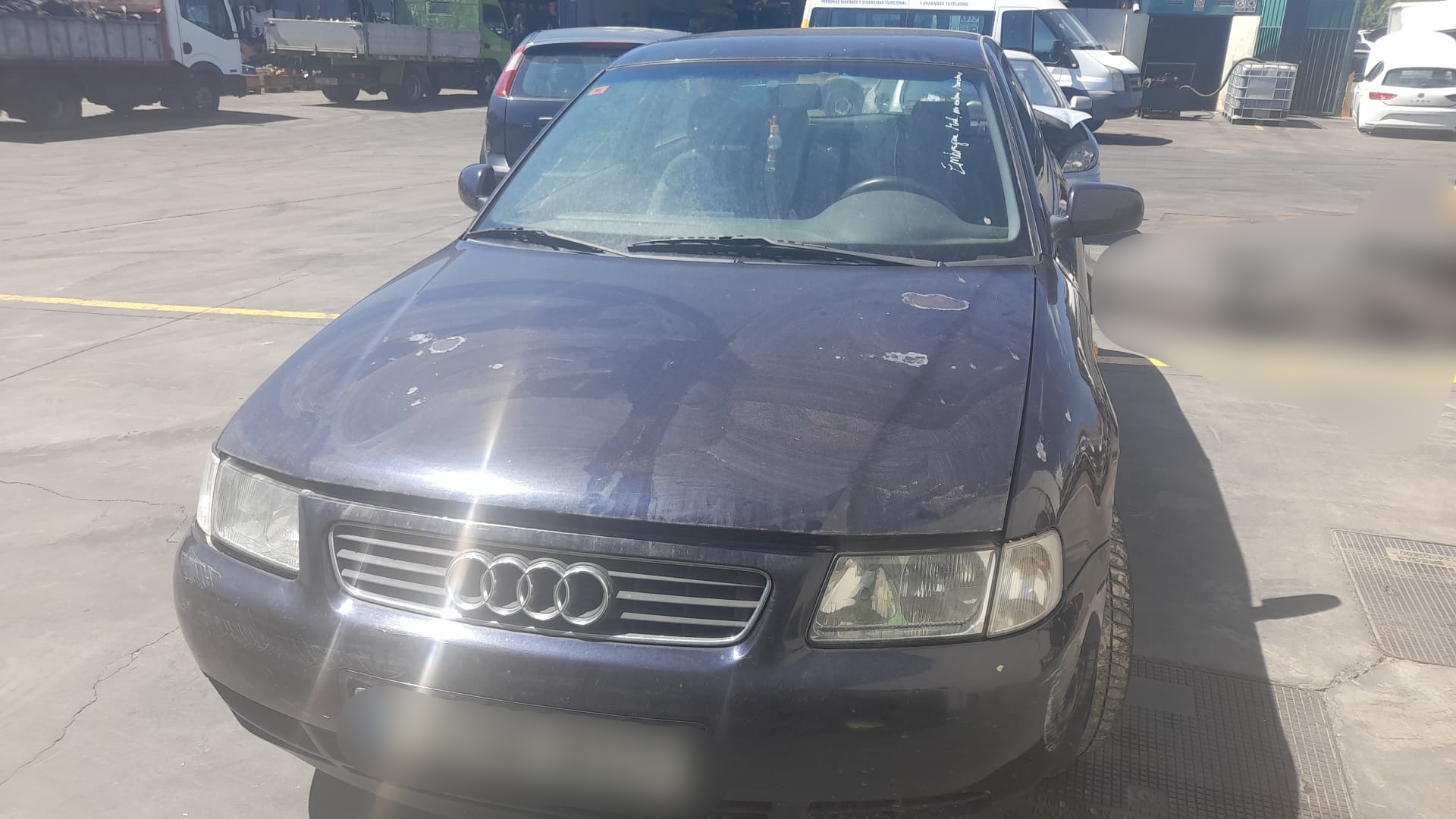 AUDI A3 8L (1996-2003) Priekinės kairės durys 8L3831051C 20811906