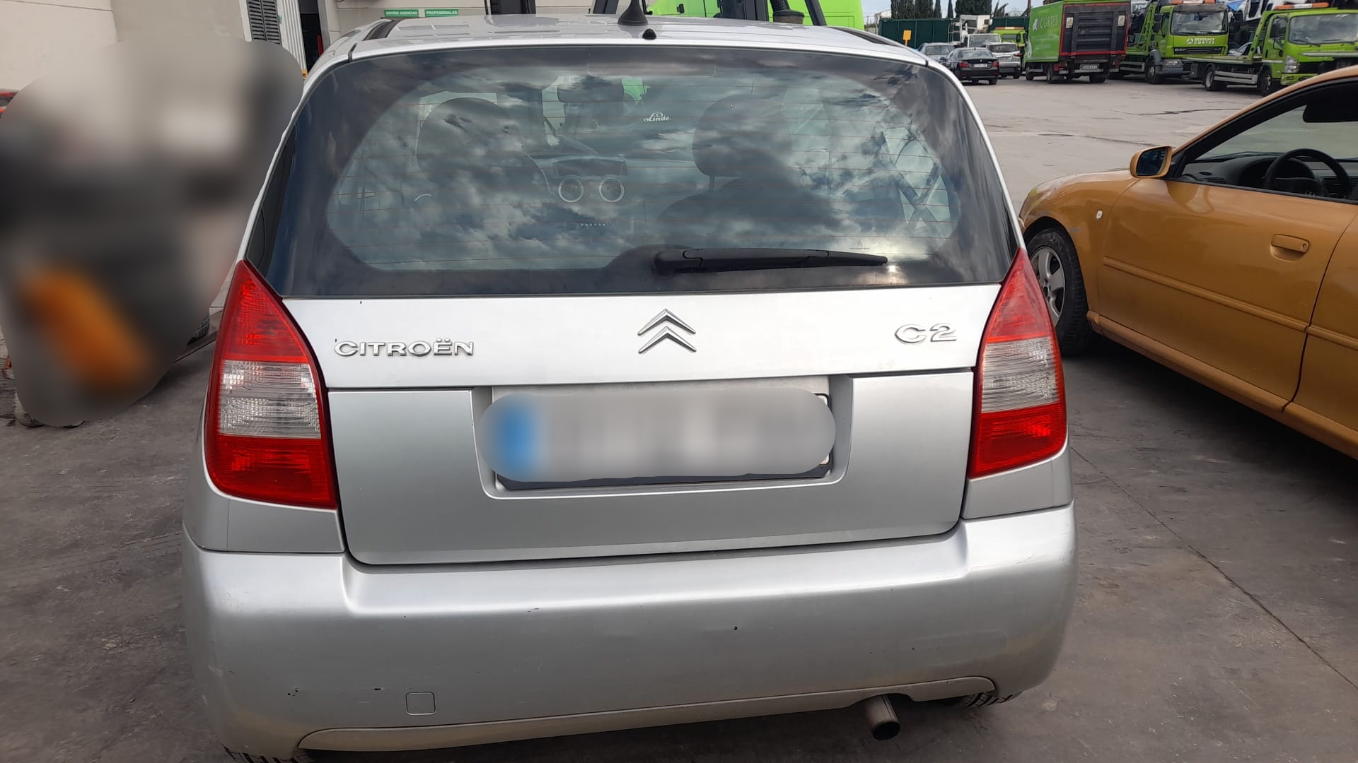 CITROËN C2 1 generation (2003-2009) Ляво странично огледало 8149RN 24016790