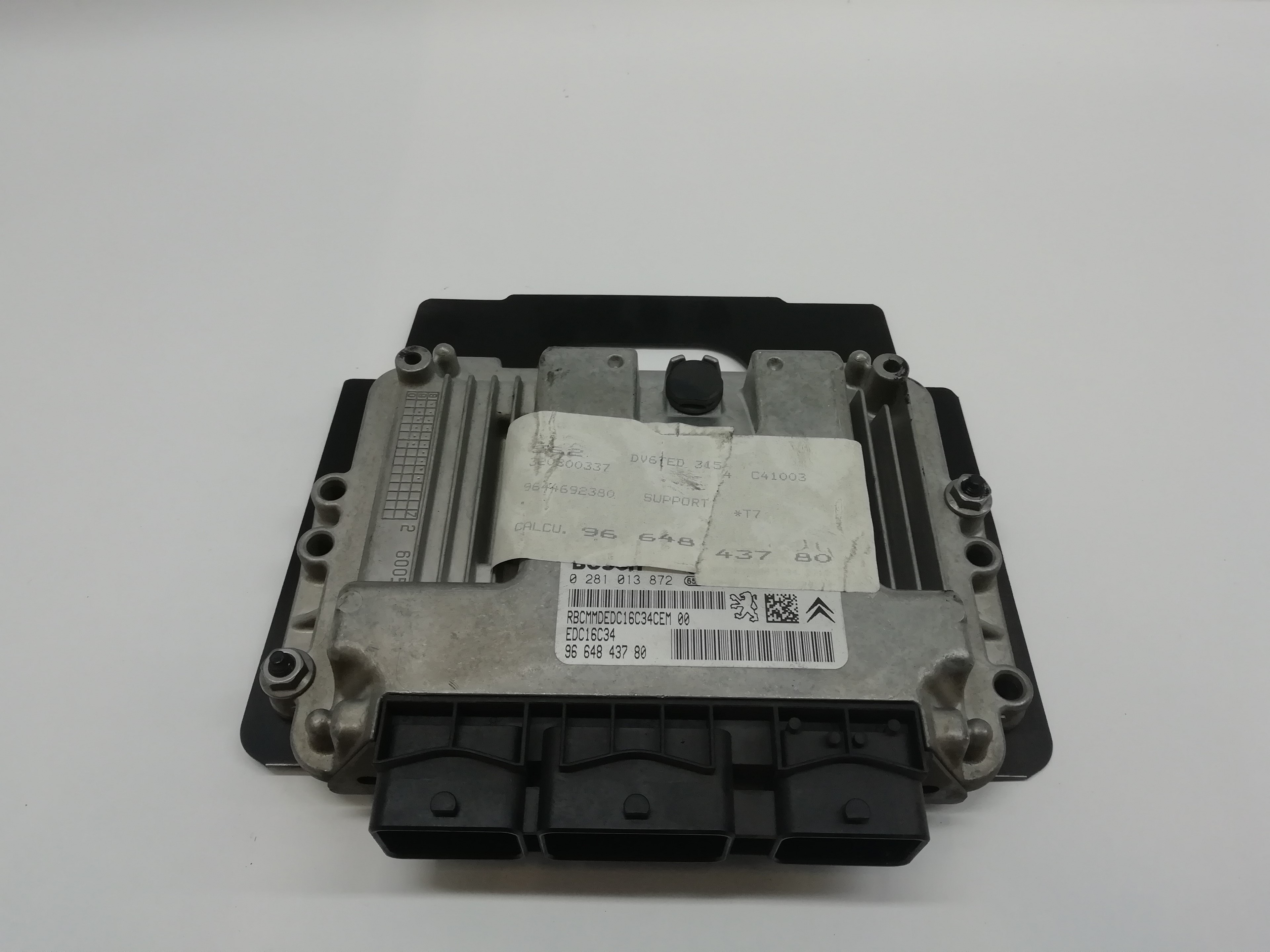 PEUGEOT 308 T7 (2007-2015) Unitate de control motor 0281013872, 9664843780 18640307