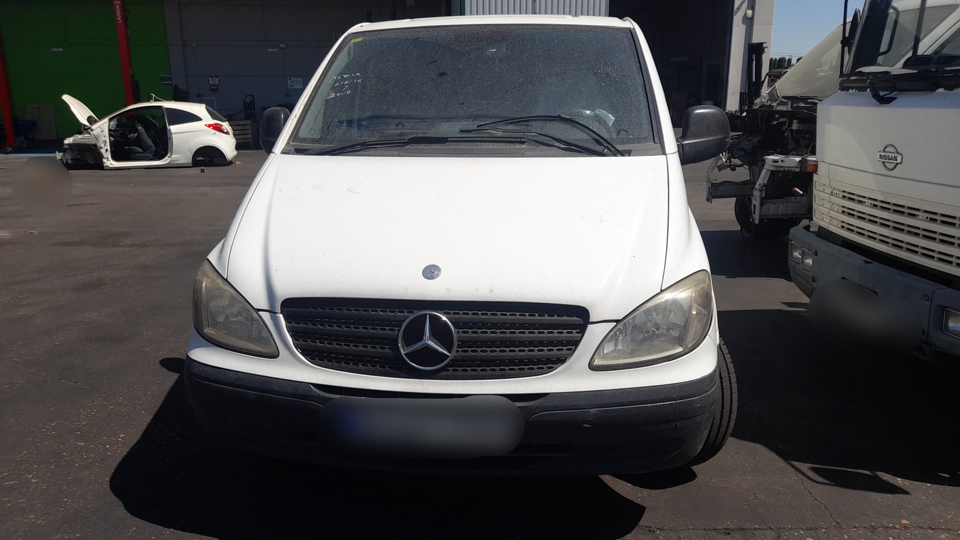 MERCEDES-BENZ Vito W639 (2003-2015) Правый угол заднего бампера A6398801371 24014458