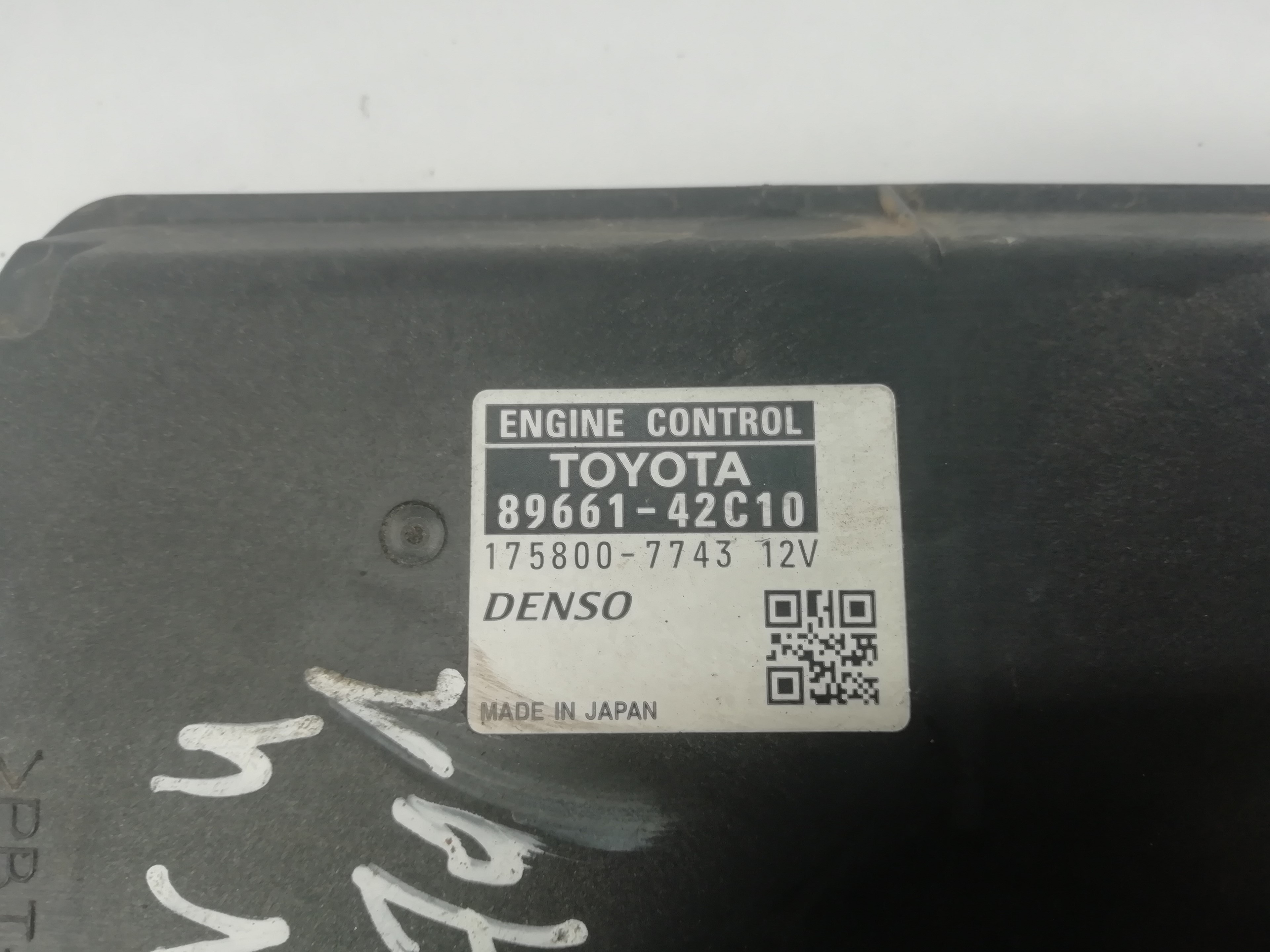 TOYOTA RAV4 2 generation (XA20) (2000-2006) Μονάδα ελέγχου κινητήρα ECU 8966142C10 18670014