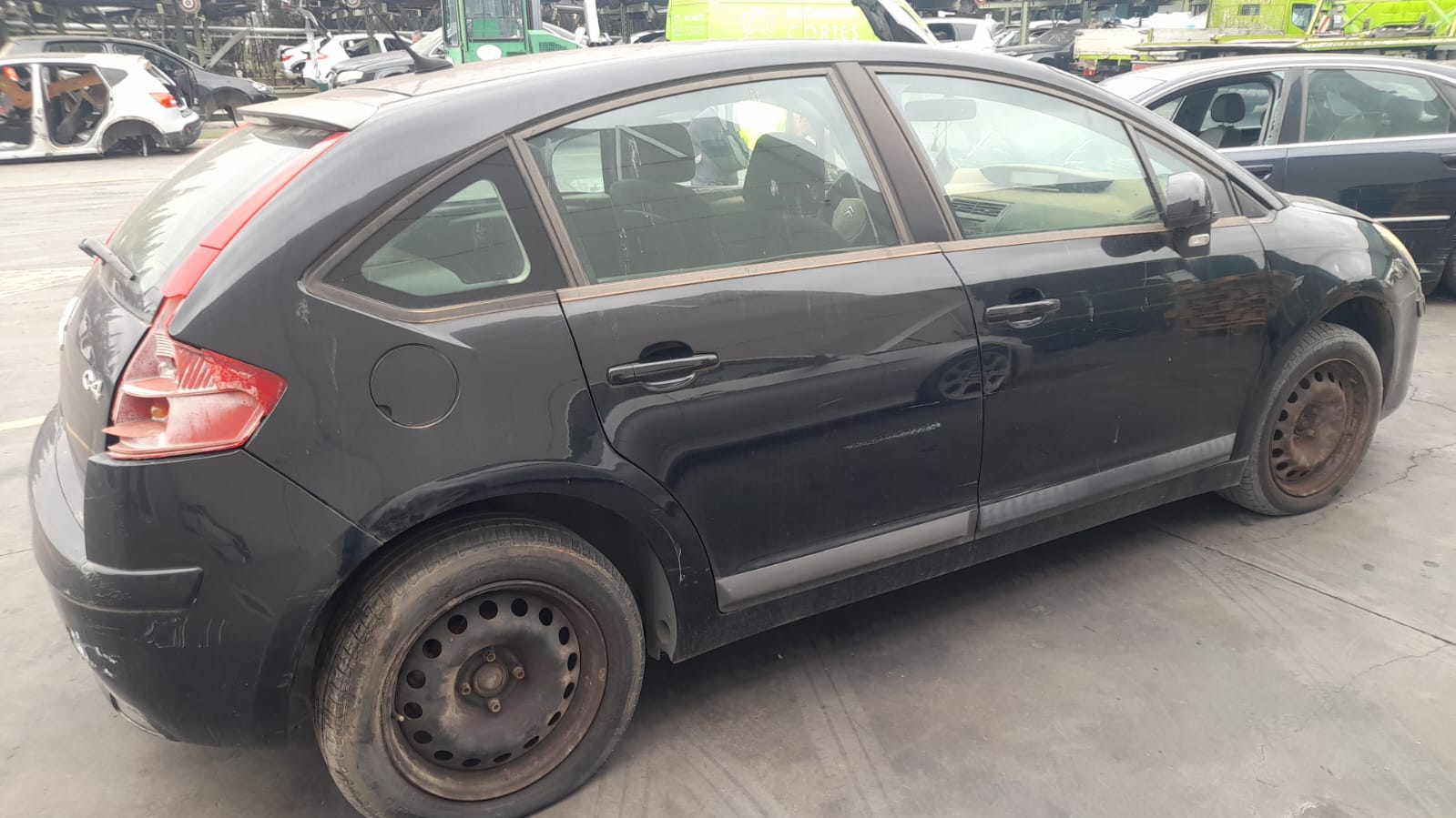 CITROËN C4 1 generation (2004-2011) Priekinis dešinys sparnas 7841S2 25058465