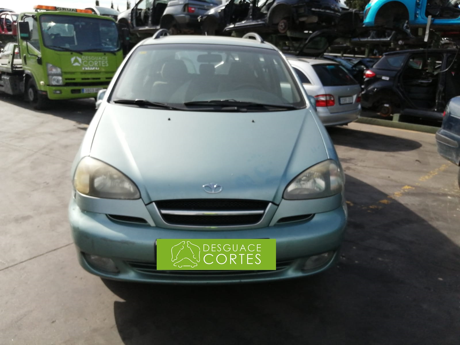 FORD Rezzo 1 generation (2004-2009) Front Right Door VERDECLARO 18495902