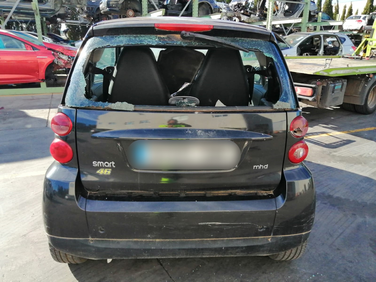 SMART Fortwo 2 generation (2007-2015) Oikea etuovi A4517220209 18525921