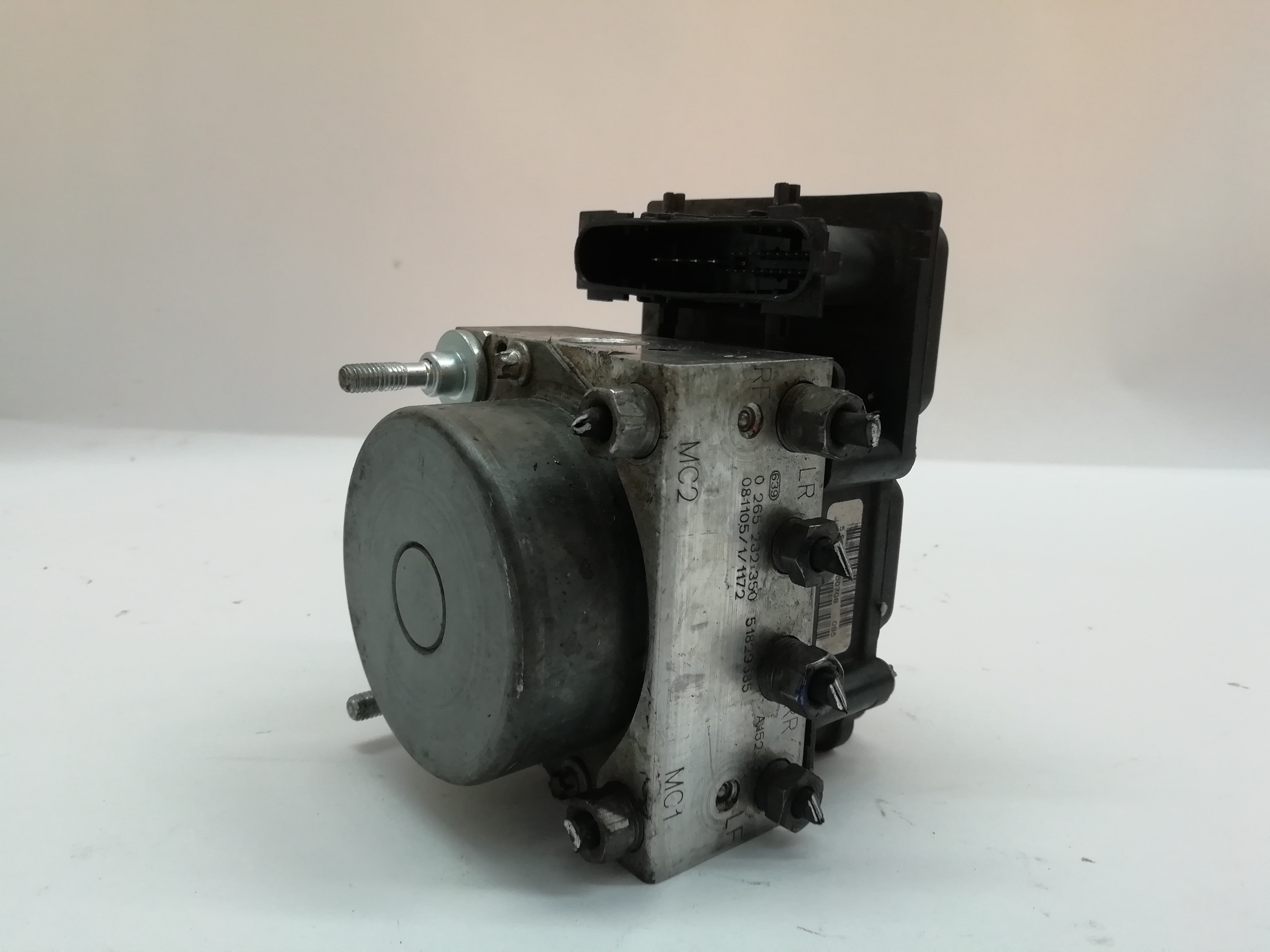 FIAT Bravo 2 generation (2007-2011) ABS pumpe 0265232350, 0265800837 18601480