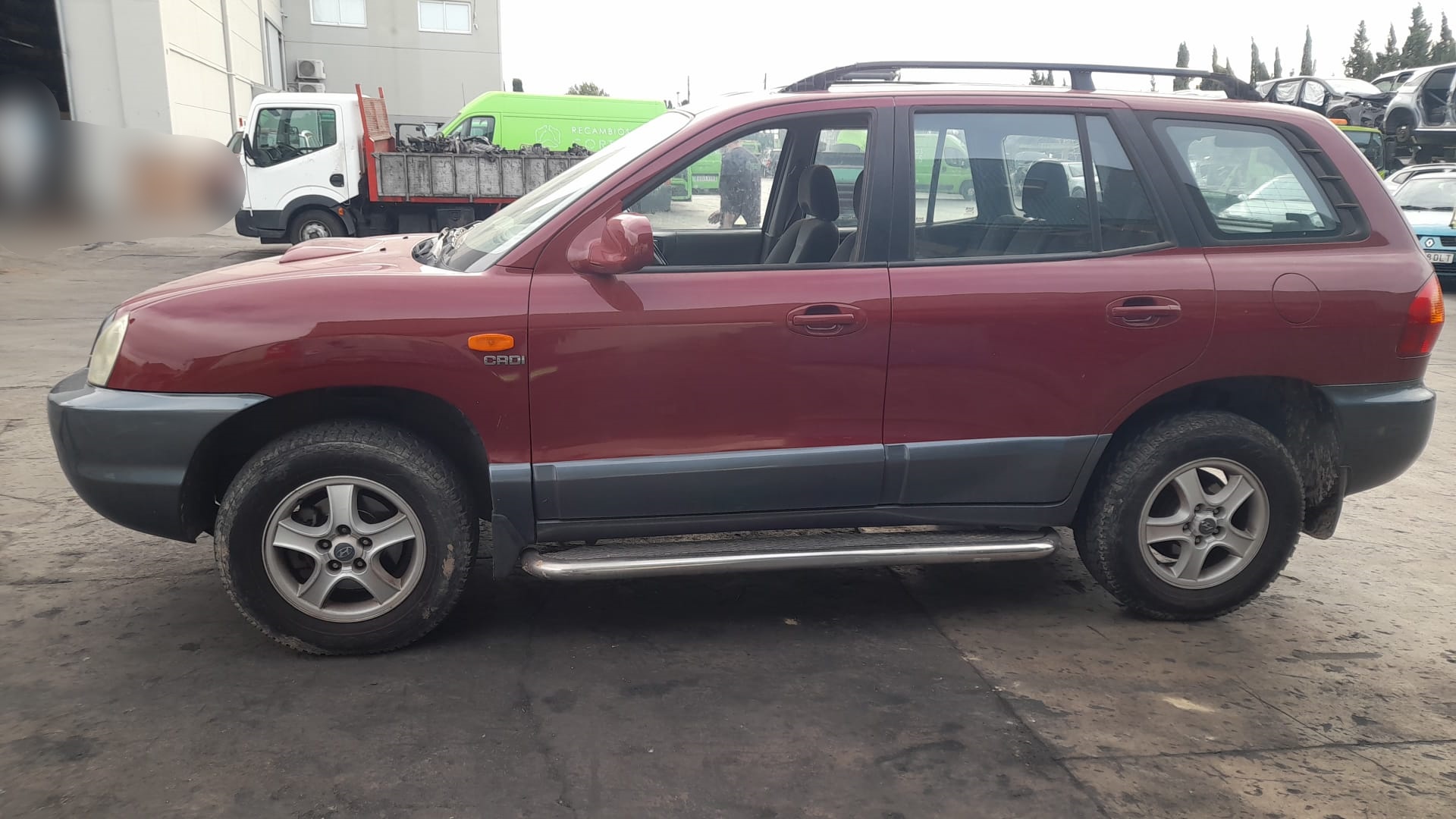 HYUNDAI Santa Fe SM (2000-2013) Дверь задняя правая 7700426110 24019717