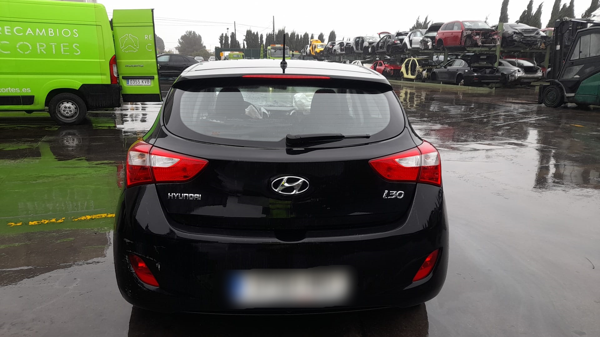 HYUNDAI i30 GD (2 generation) (2012-2017) Priekinių dešinių durų spyna 81320A6110 18546357