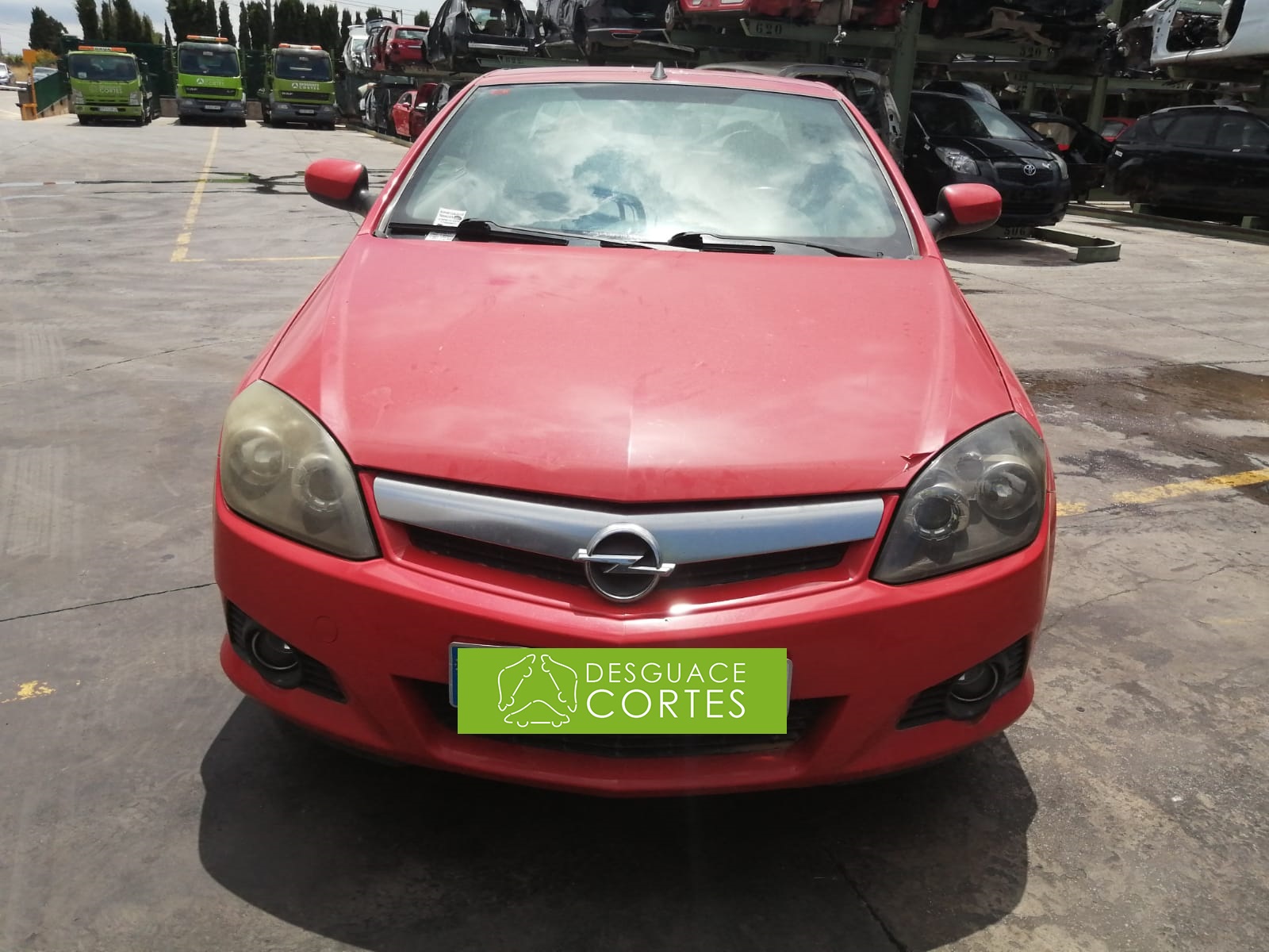 OPEL Tigra 2 generation (2004-2009) Блок управления двигателем 55198928 18507683