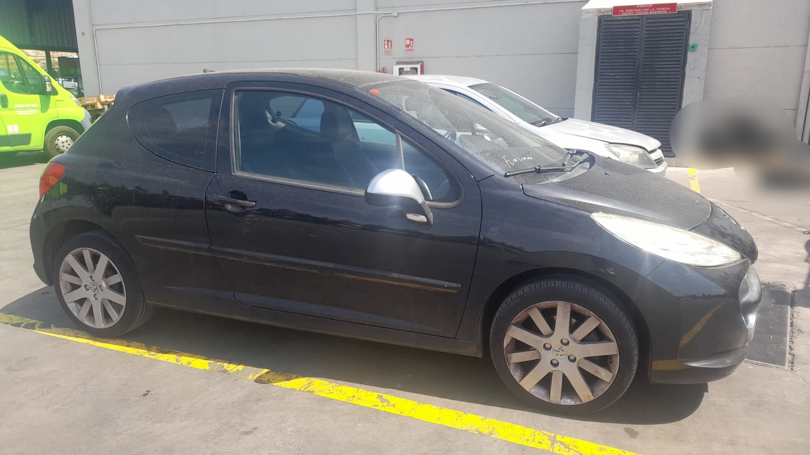 PEUGEOT 207 1 generation (2006-2009) Oglindă ușă laterală dreapta 8151JF 25434599