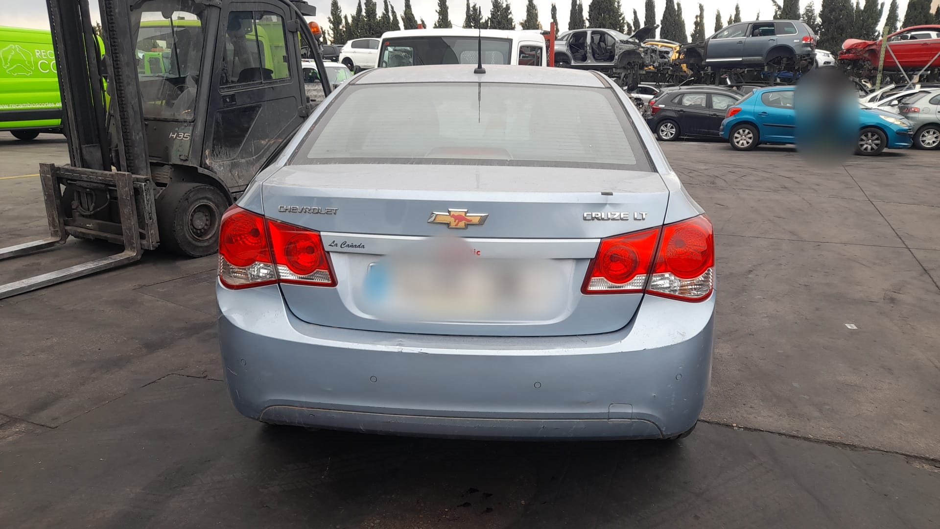 CHEVROLET Cruze 1 generation (2009-2015) Priekinis kairys žibintas 24025463