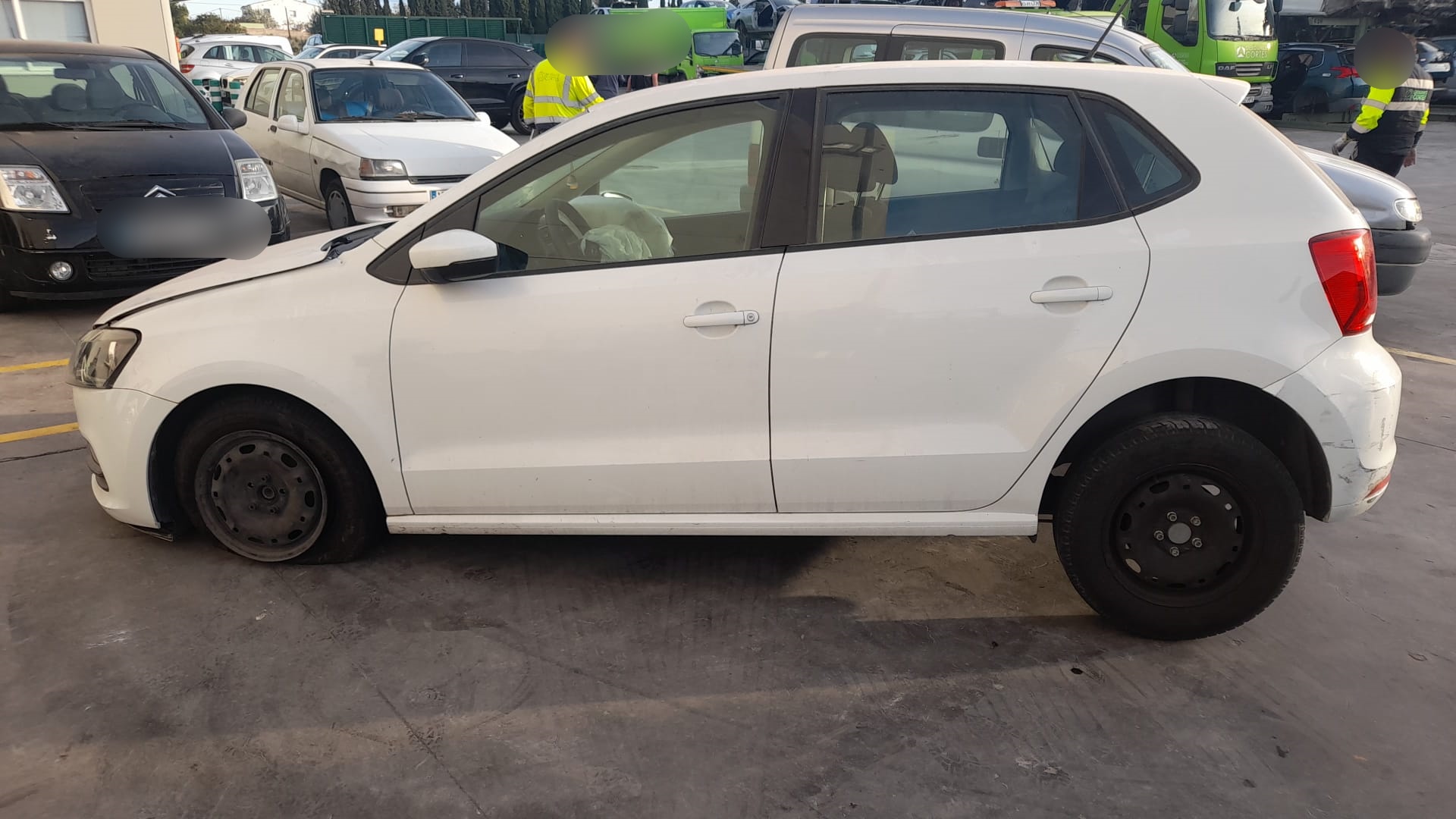 VOLKSWAGEN Polo 5 generation (2009-2017) Aizmugurējo kreiso durvju logu pacēlājs 6R4839461E 18588590