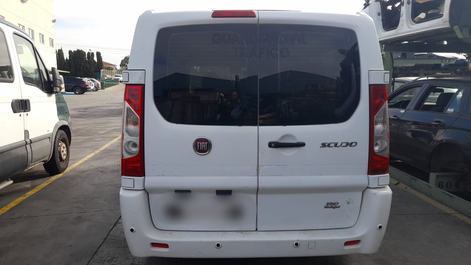 FIAT Scudo 2 generation (2007-2016) Kairės pusės šoninės durys 1400428788 24025126