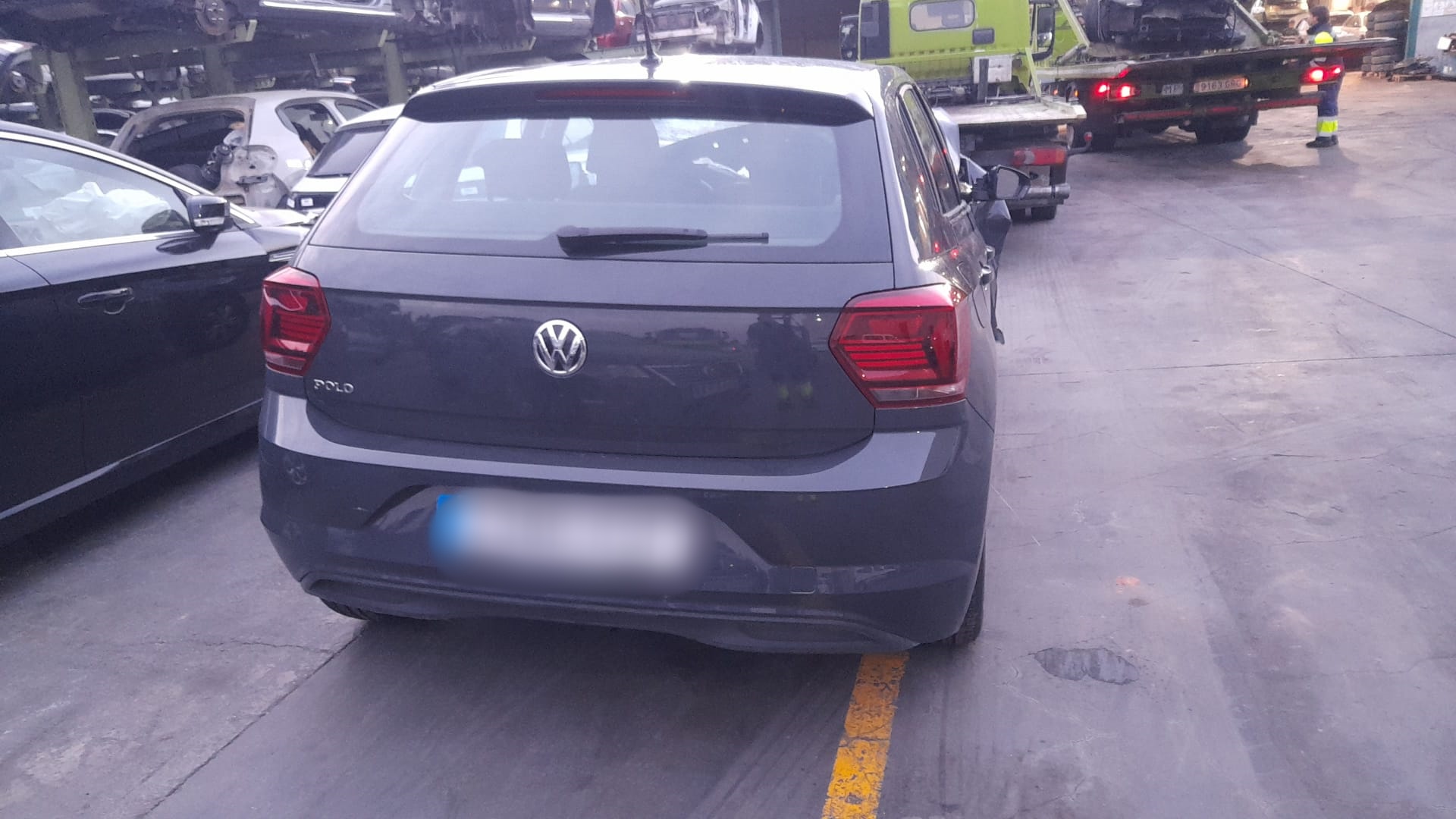 VOLKSWAGEN Polo 5 generation (2009-2017) Замок передней левой двери 5TB837015C 24027247