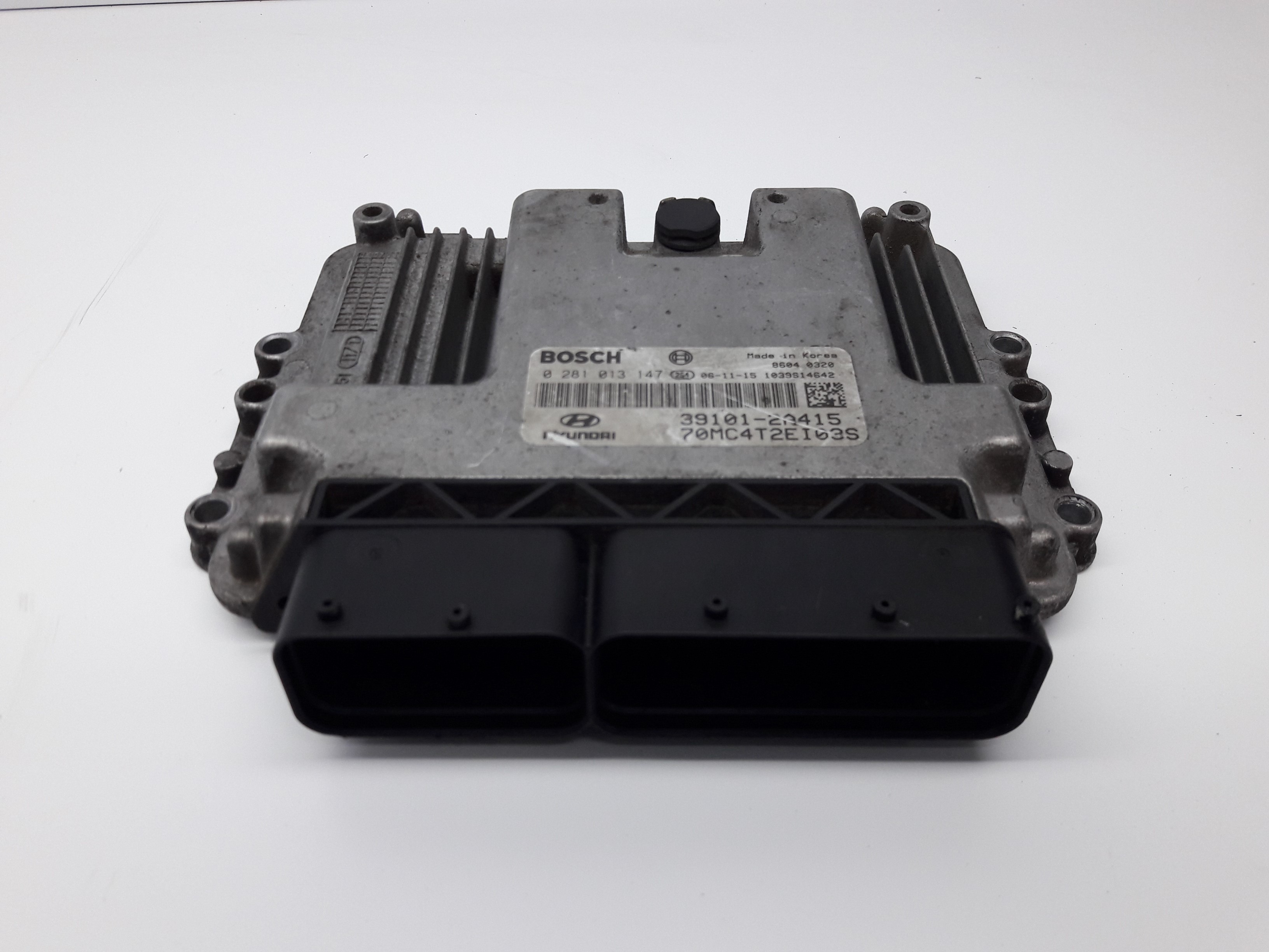 HYUNDAI Accent MC (2006-2011) Engine Control Unit ECU 391012A415 18638289