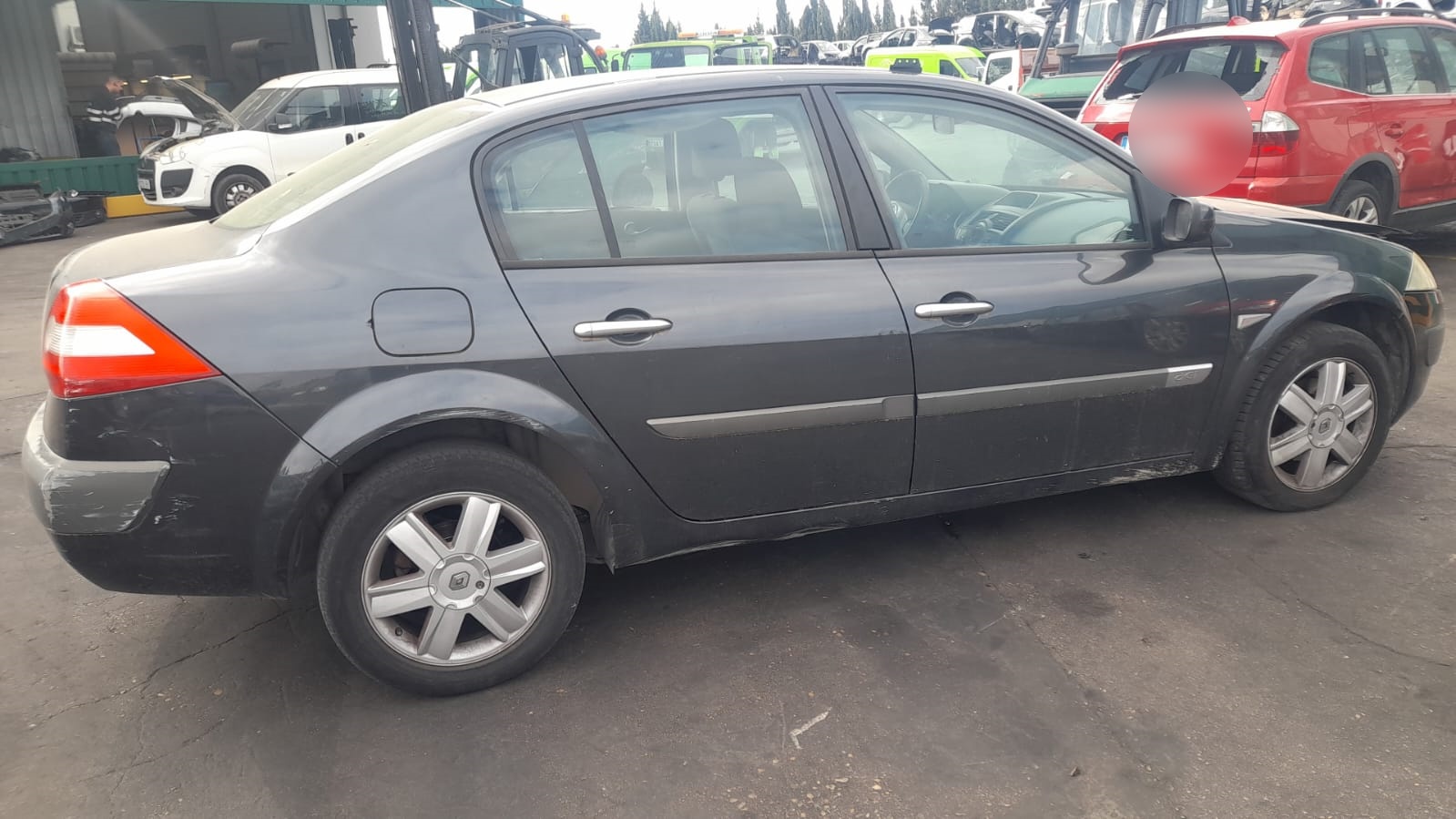 RENAULT Megane 2 generation (2002-2012) Дверь передняя левая 7751473728 25195643