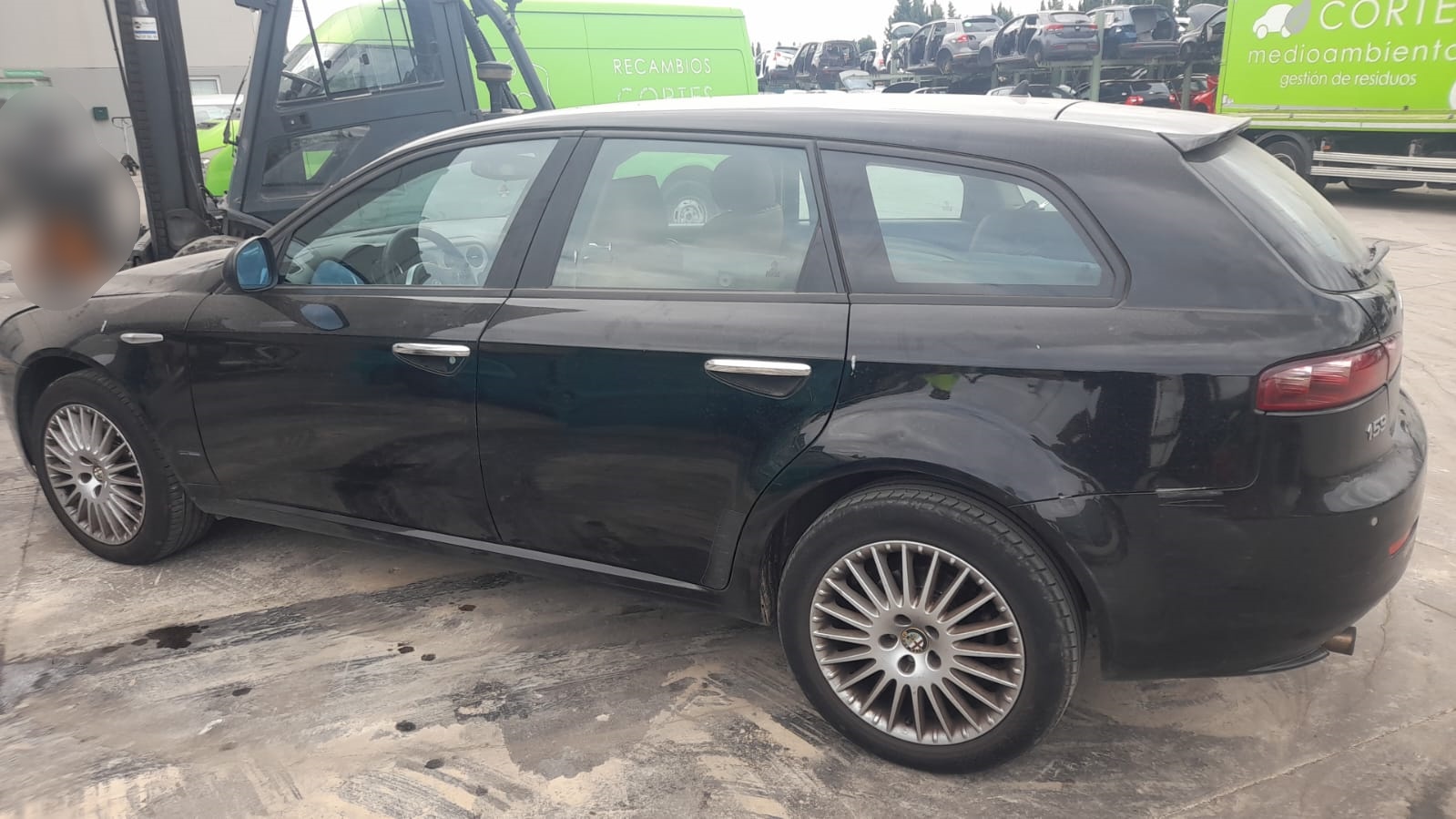 ALFA ROMEO 159 1 generation (2005-2011) Αριστερό μπροστινό φανάρι 60683988 22943002