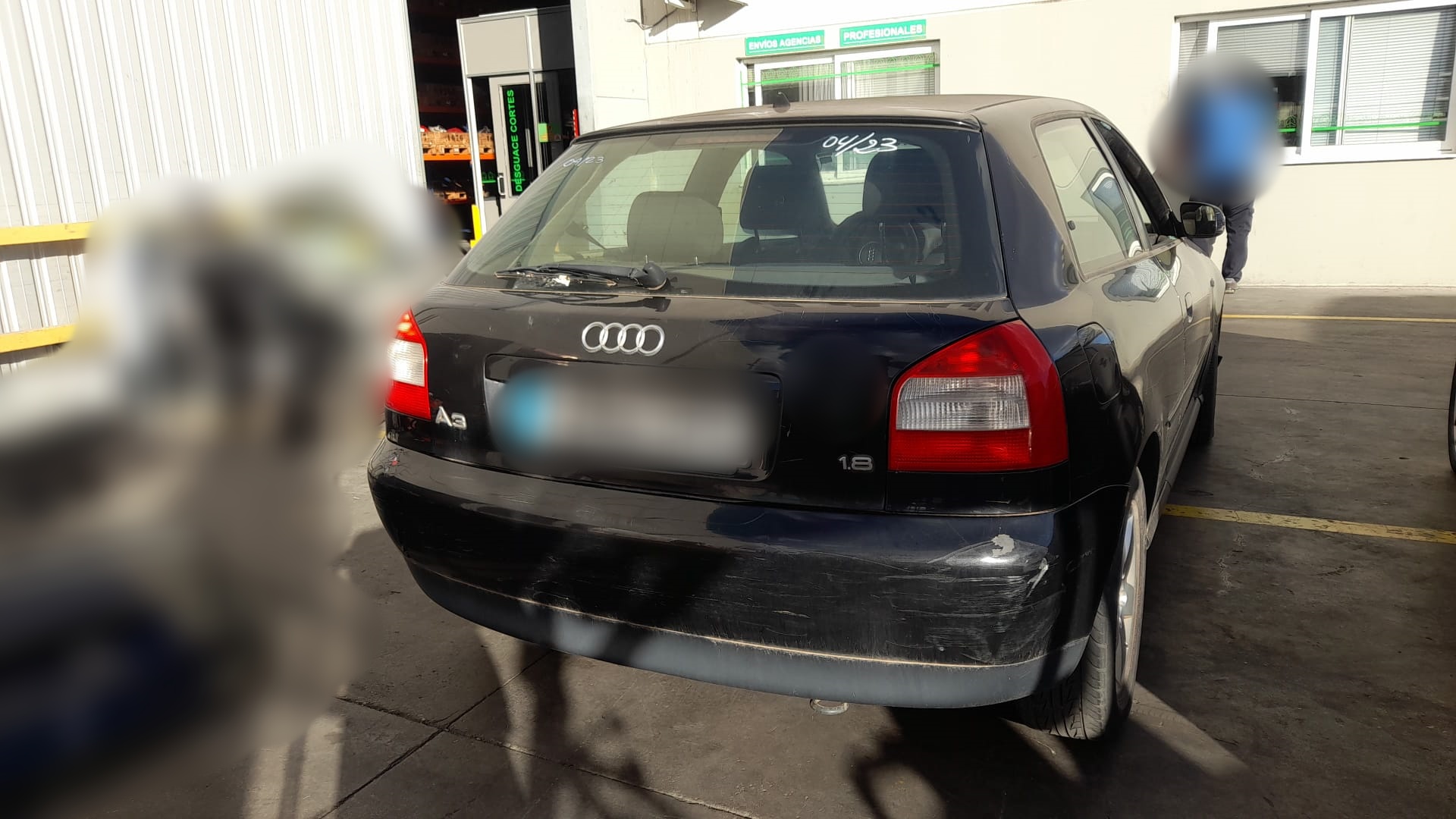 AUDI A3 8L (1996-2003) Priekšējais bamperis 8L0807111AN 23798683