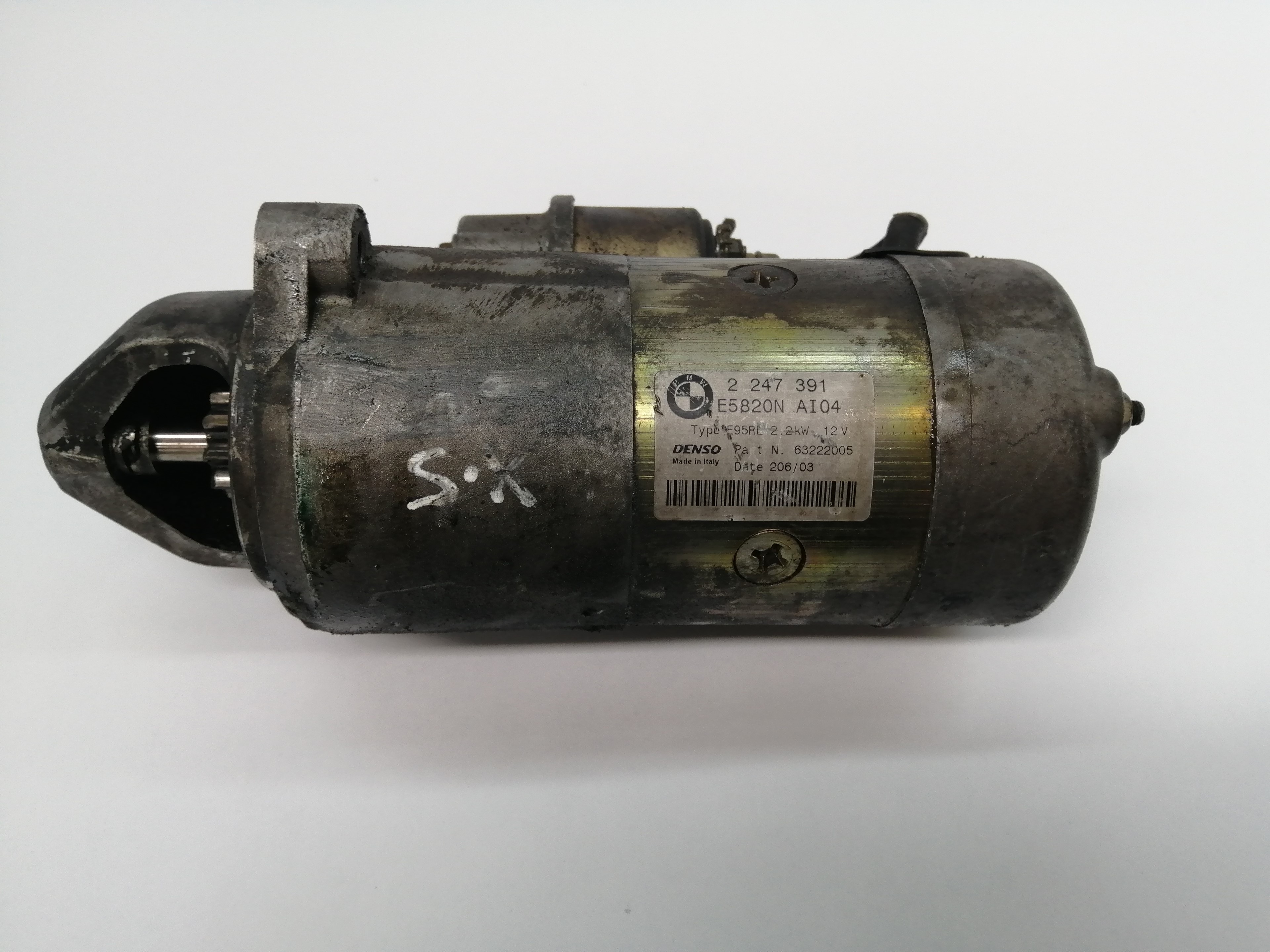 ALFA ROMEO X5 E53 (1999-2006) Starter auto 12412179676 18550030