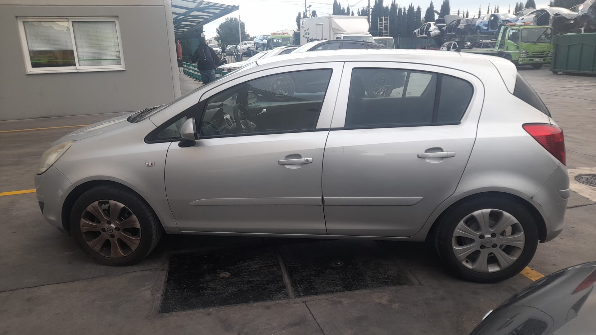 OPEL Corsa D (2006-2020) Bal oldali visszapillantó tükör 13187618 24012308