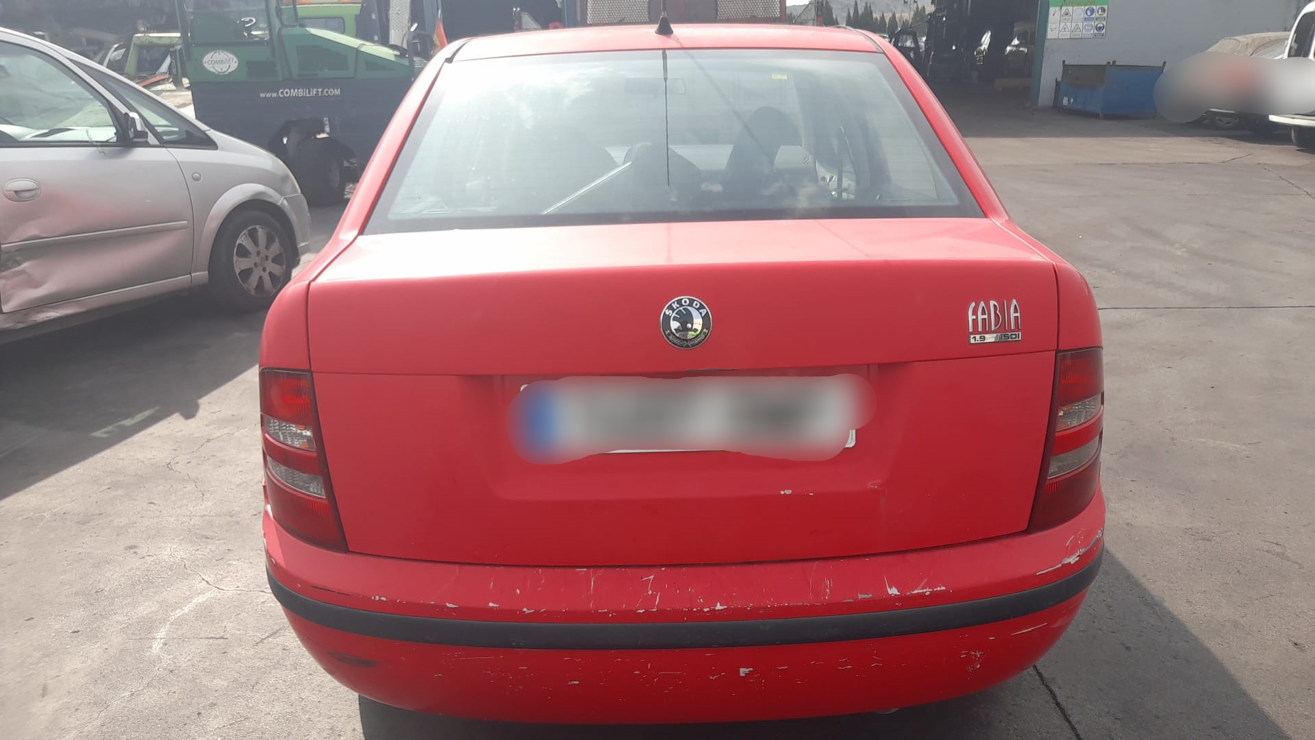 SKODA Fabia 6Y (1999-2007) Дверь задняя правая 6Y6833056 21448579