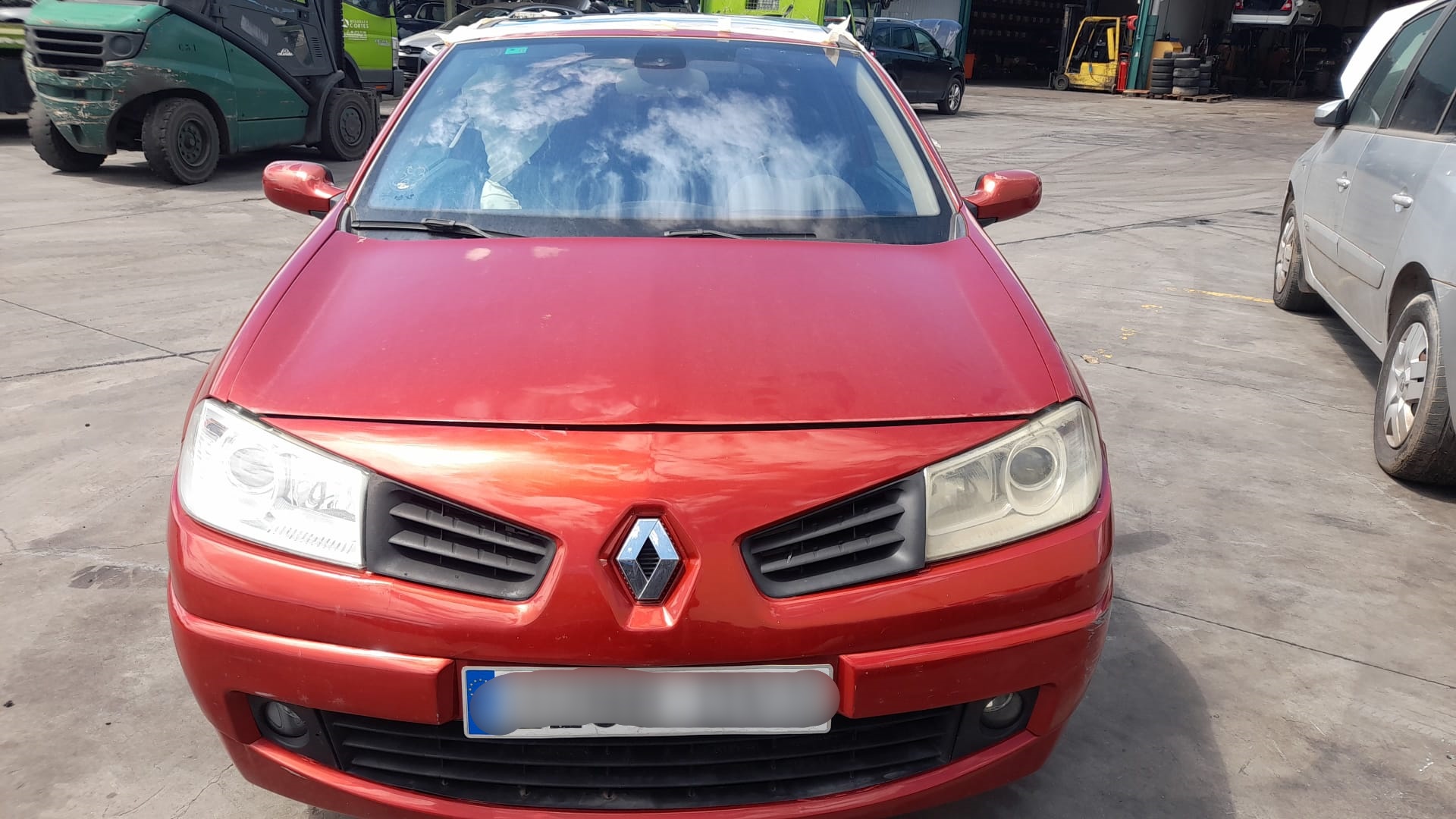 RENAULT Megane 2 generation (2002-2012) Aizmugurējais buferis 7701474486 18544905