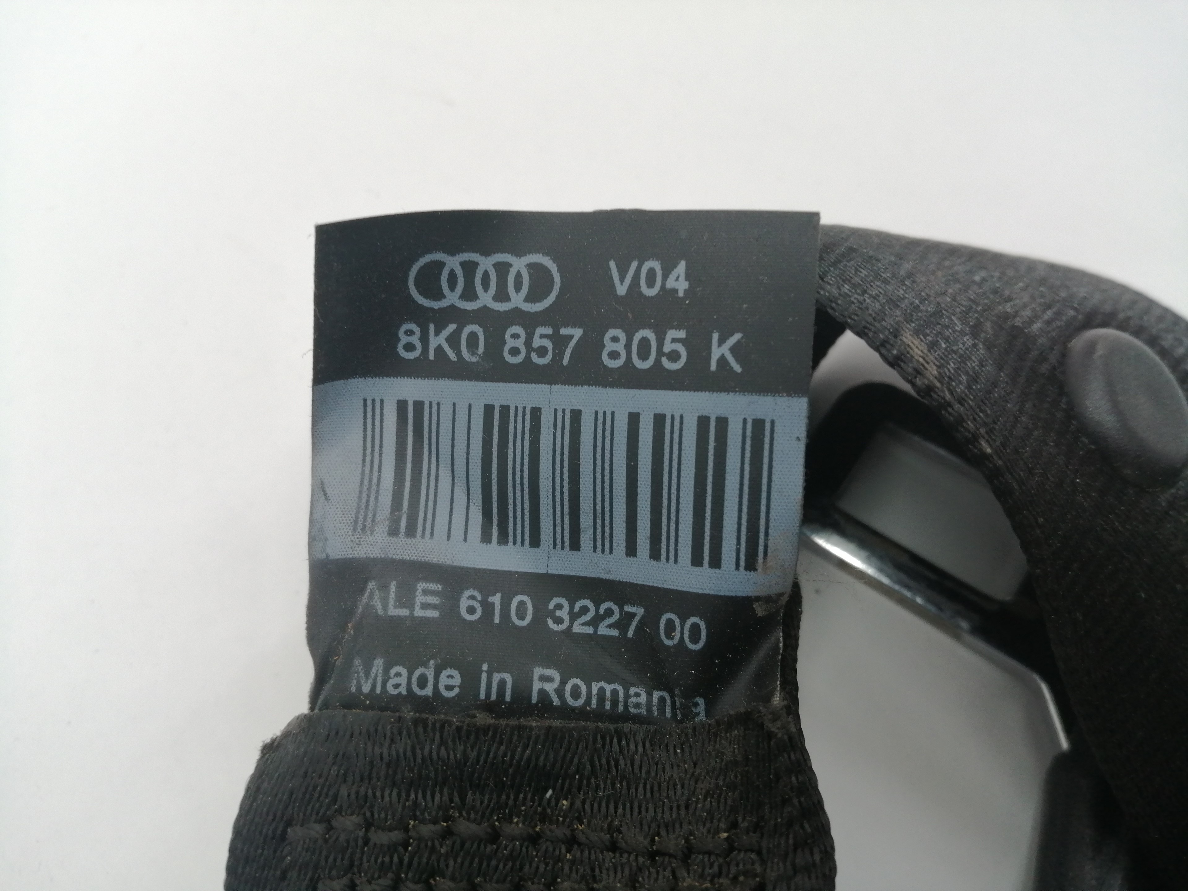 AUDI A5 Sportback 8T (2009-2011) Rear Left Seatbelt 8K0857805P 24013748