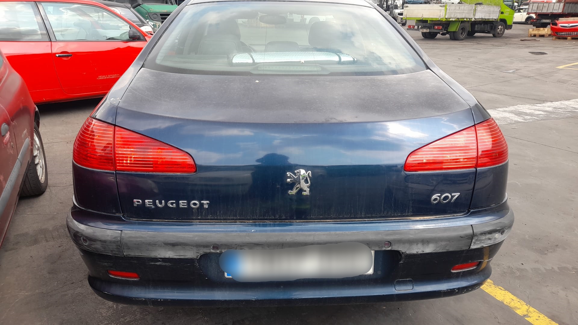 PEUGEOT 607 1 generation (2000-2008) Другие блоки управления 9636403780, 09733009900 21331247