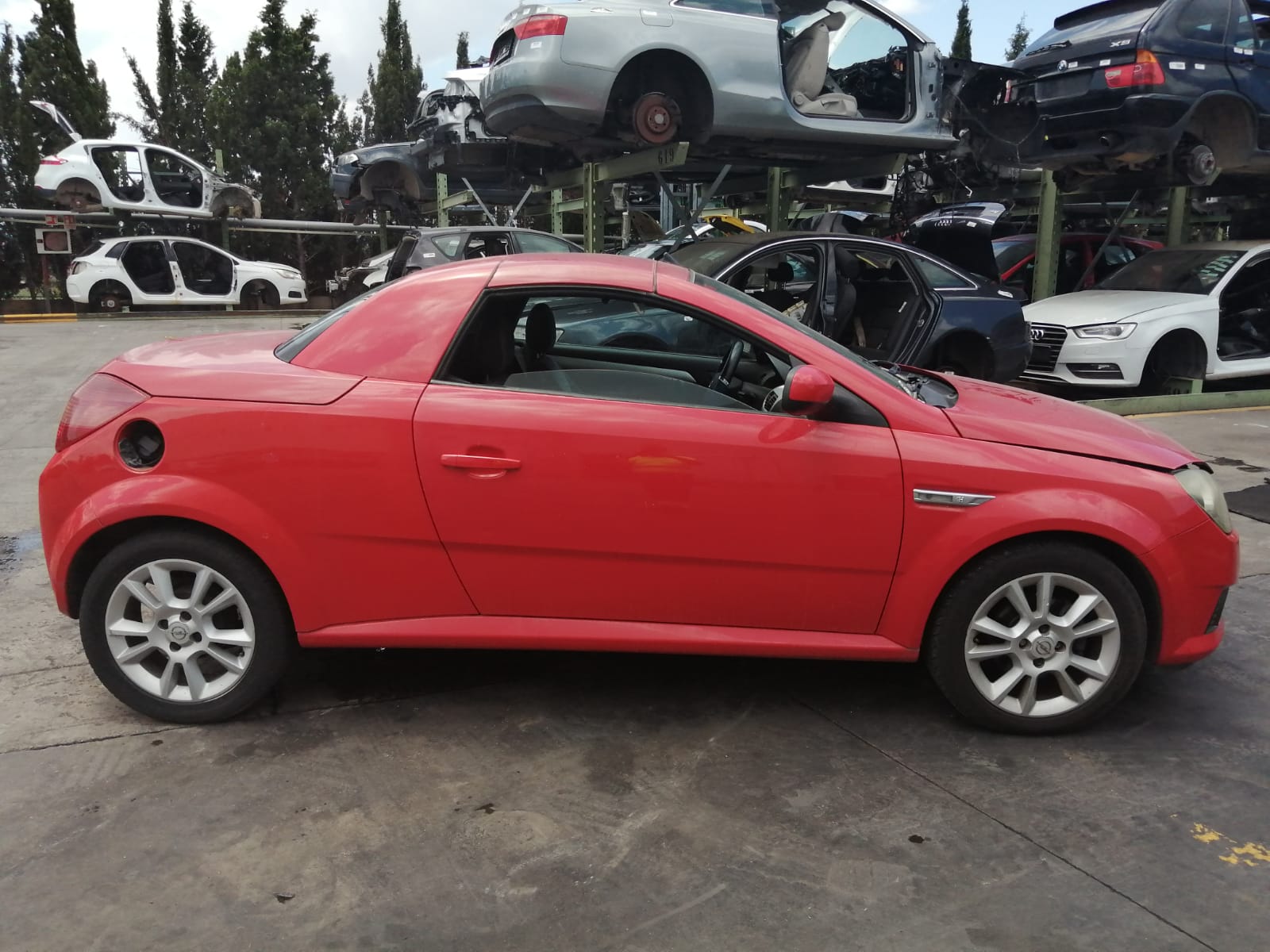 OPEL Tigra 2 generation (2004-2009) Блок управления двигателем 55198928 18507683