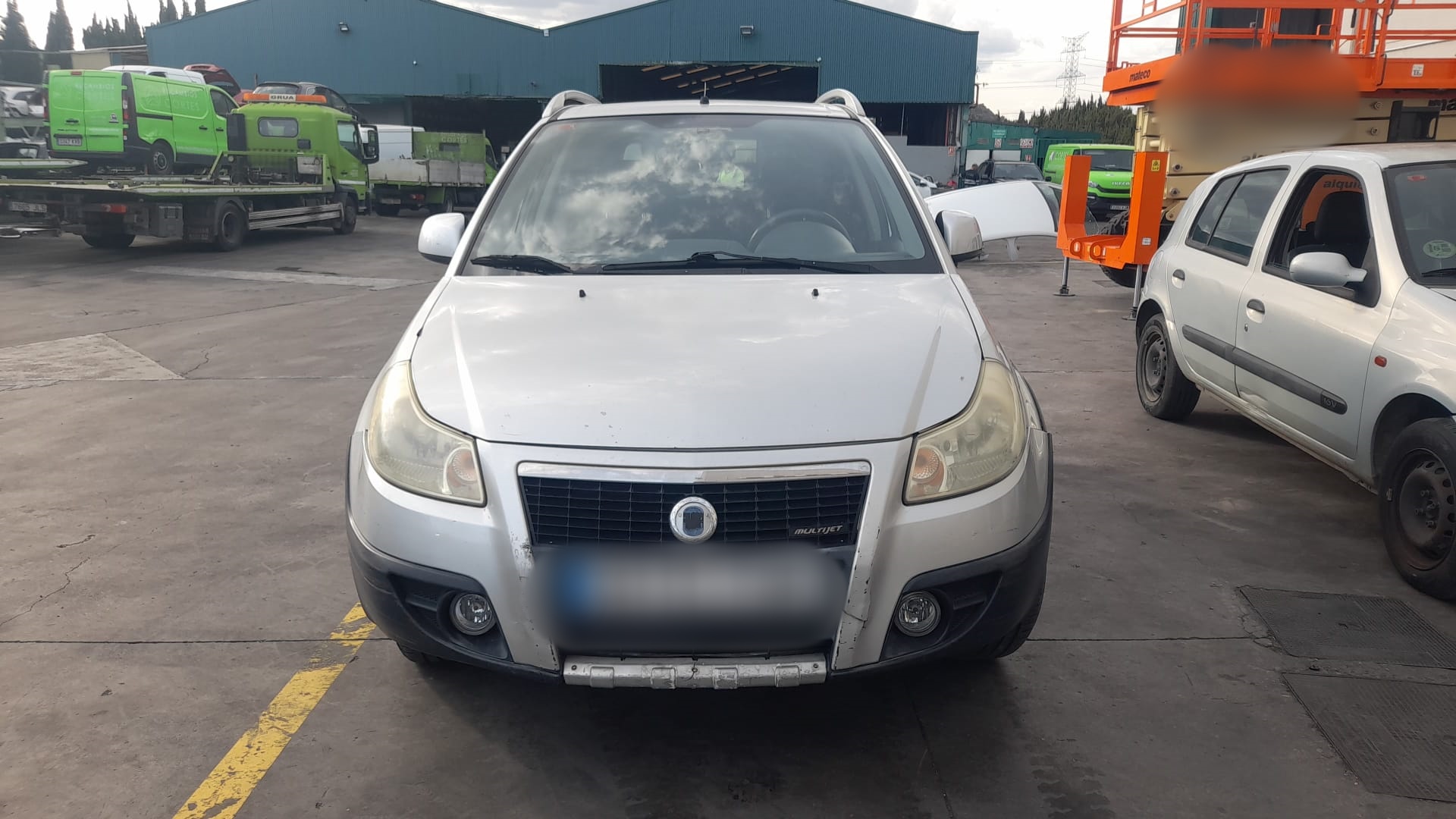 FIAT Sedici 1 generation (2005-2012) Bakre differensial 71747166 25167284