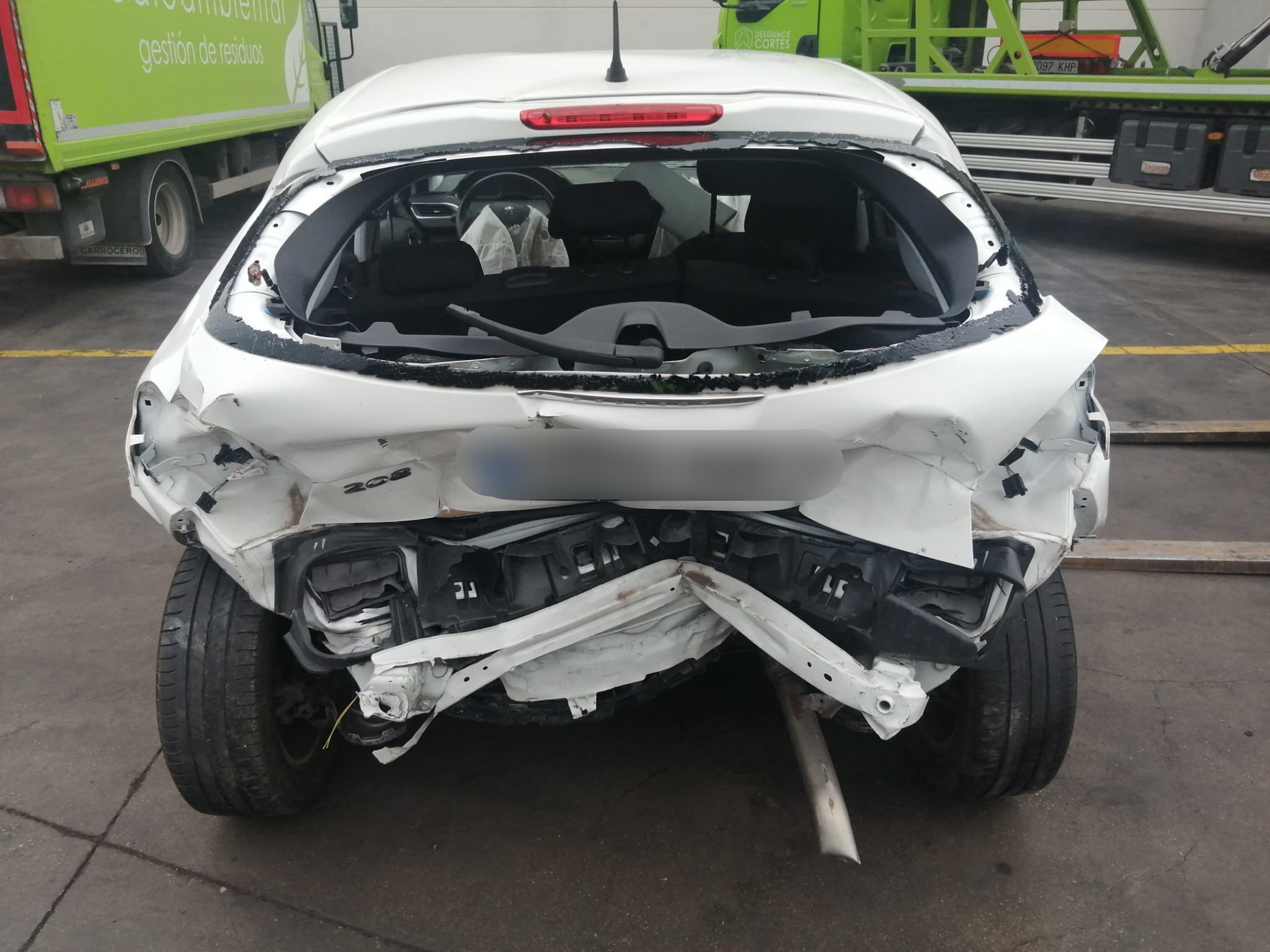 PEUGEOT 208 Peugeot 208 (2012-2015) Jobb első ajtó zárja 9812500780 25170595