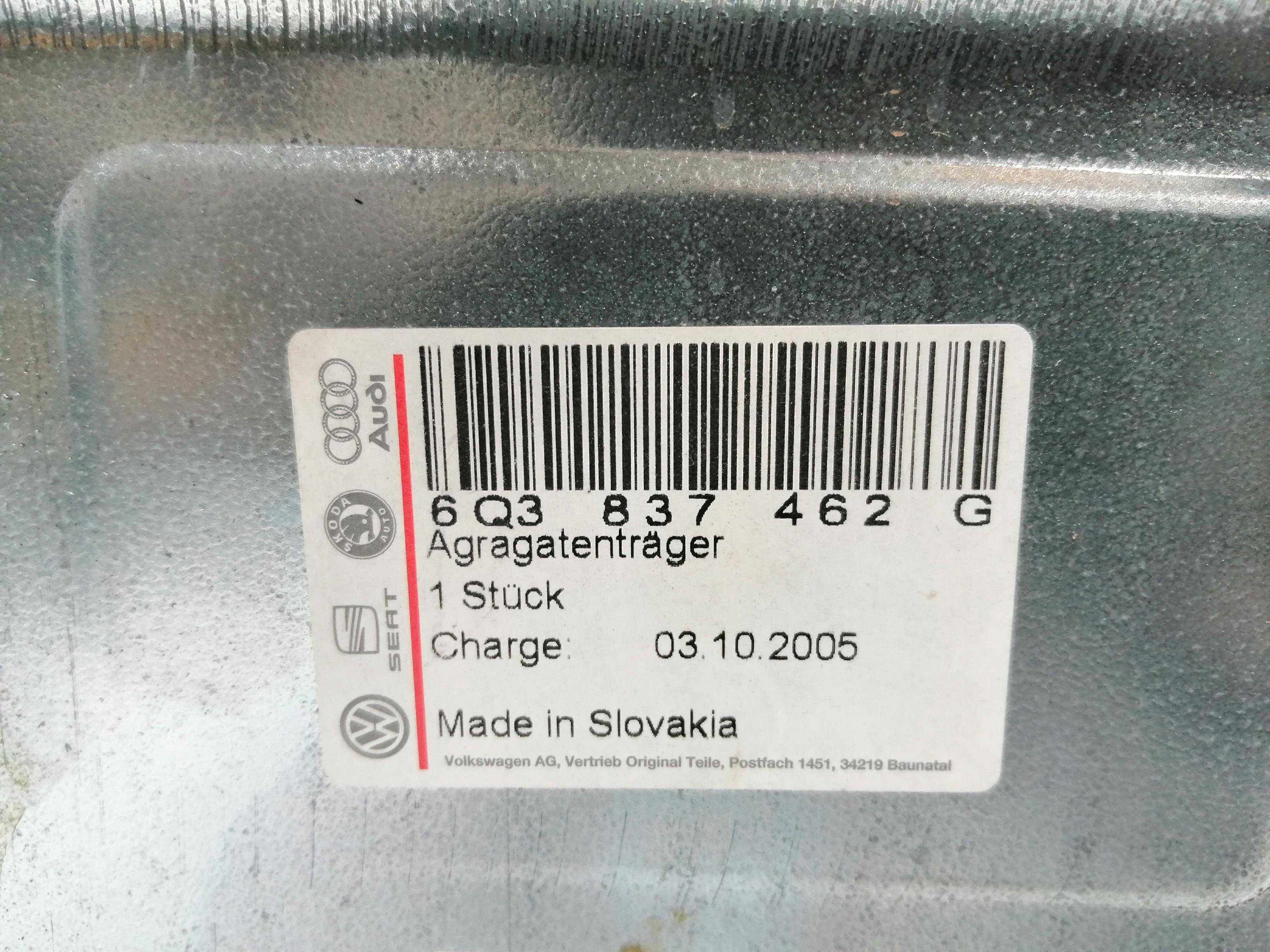 VOLKSWAGEN Polo 4 generation (2001-2009) Lève-vitre de porte avant droite 6Q3837462J 24462603