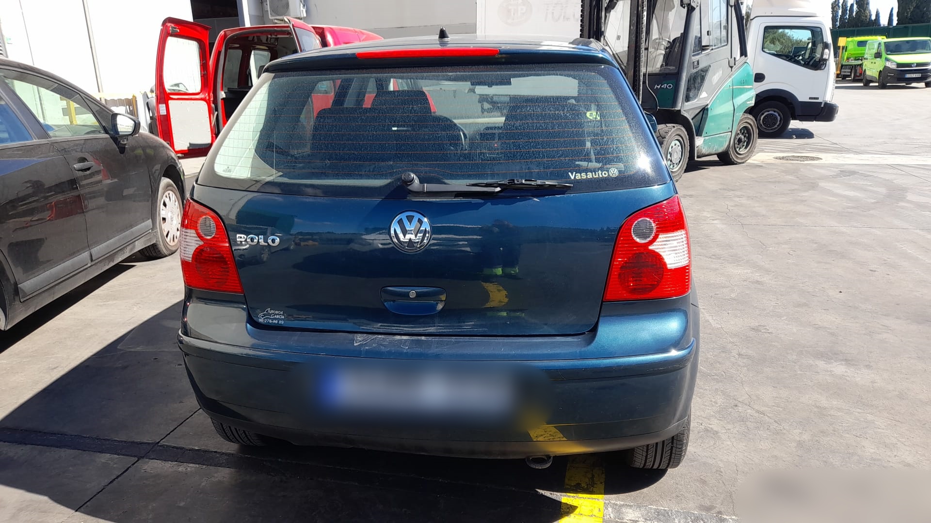 VOLKSWAGEN Polo 4 generation (2001-2009) Дверь задняя правая 6Q6833056H 23798701