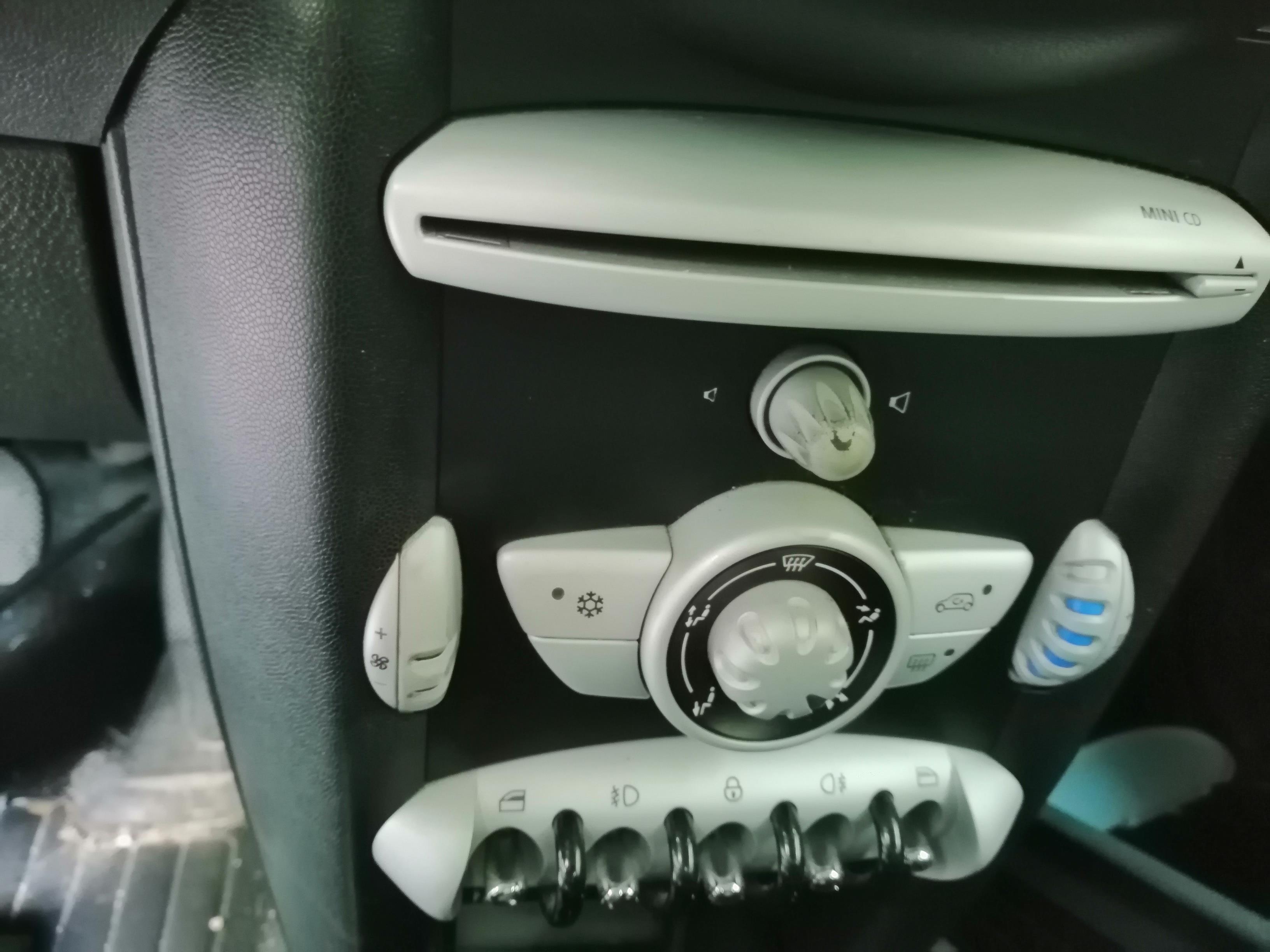 MINI Cooper R56 (2006-2015) Klimato kontrolės (klimos) valdymas 64113454854 25209949