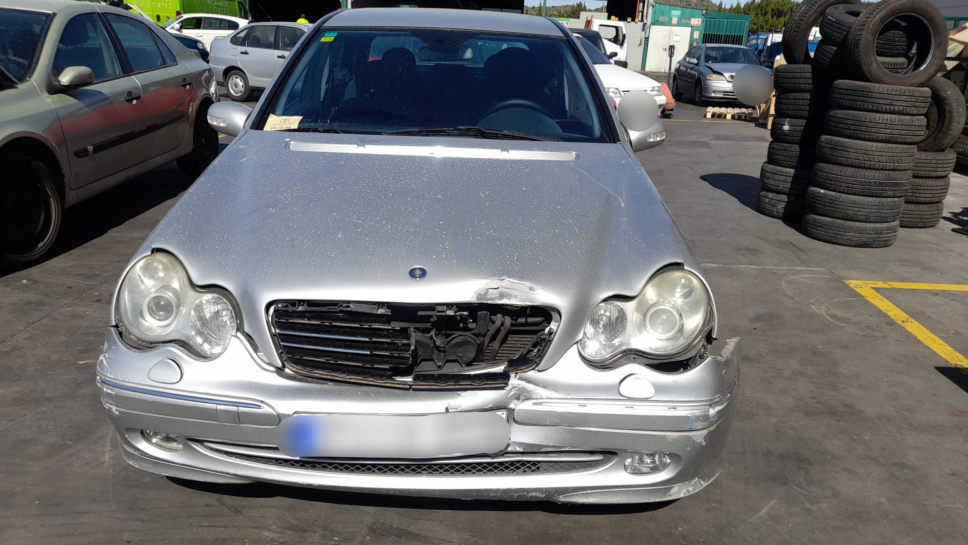 MERCEDES-BENZ C-Class W203/S203/CL203 (2000-2008) Стеклоподъемник задней левой двери 0130822008, A2038202942 18656494