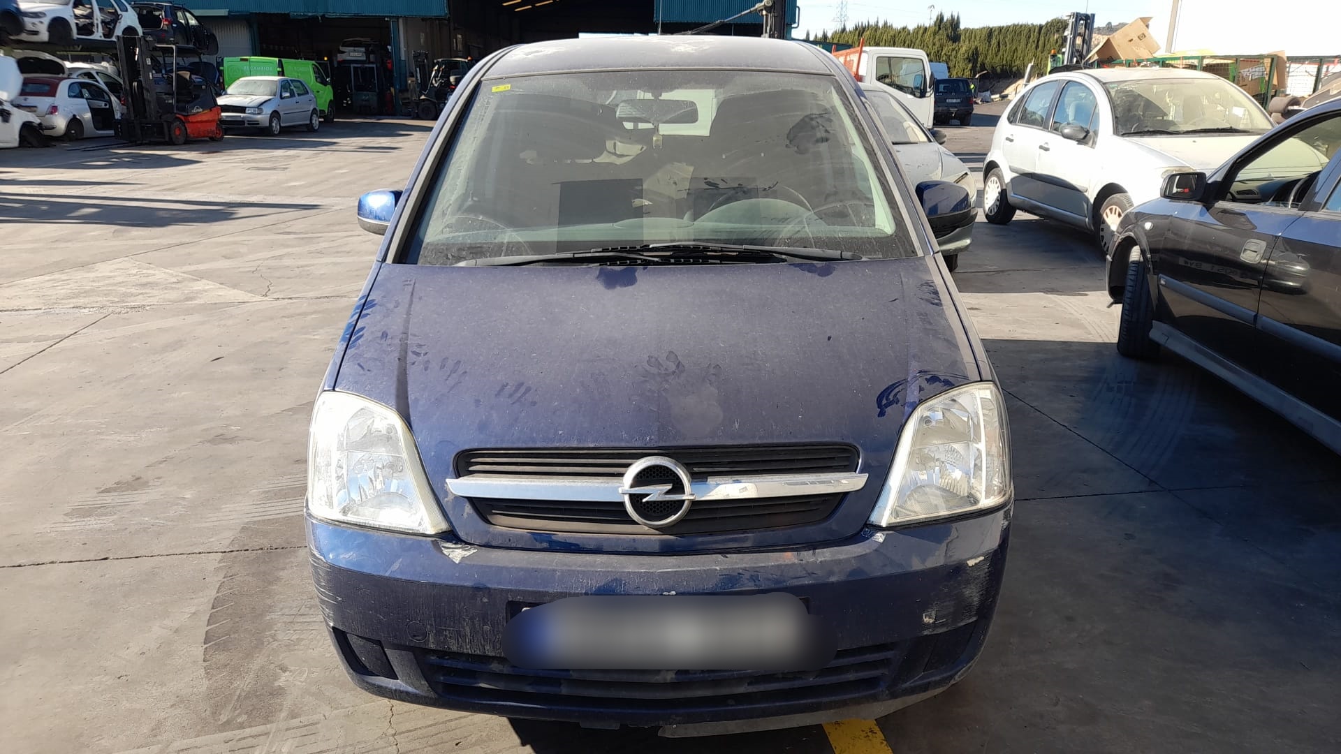 OPEL Meriva 1 generation (2002-2010) Другие внутренние детали 13242079 18601517