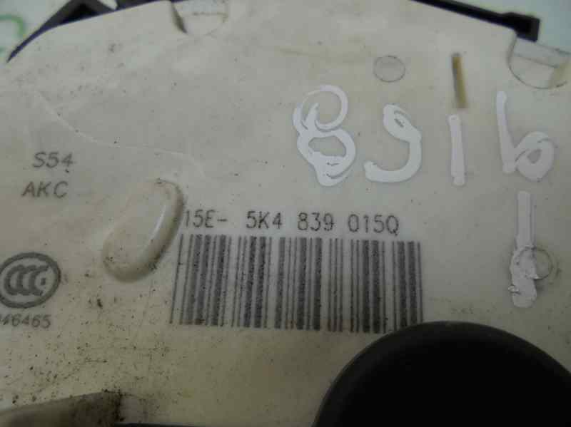 SEAT Leon 3 generation (2012-2020) Rear Left Door Lock 5K4839015AF 18406307