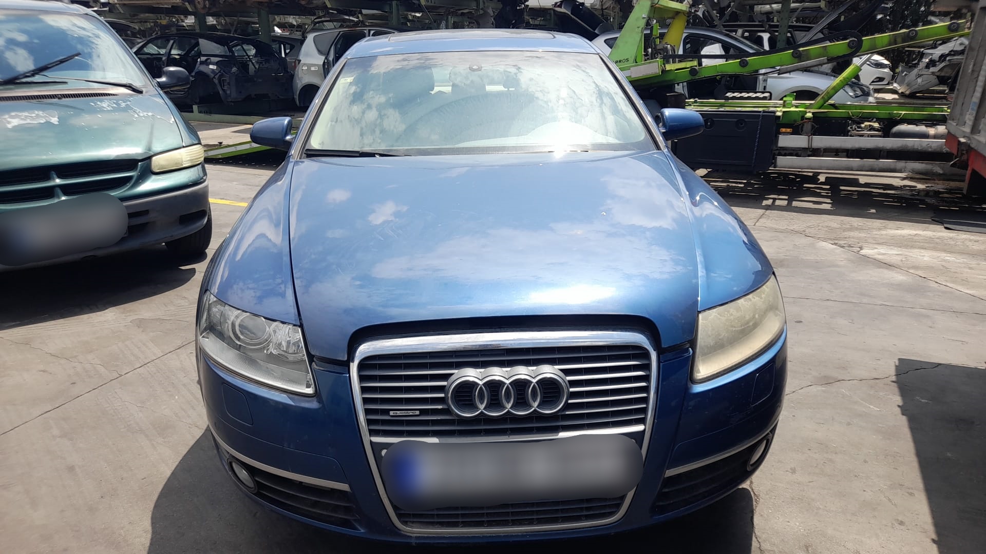 AUDI A6 C6/4F (2004-2011) Lève-vitre de porte arrière droite 4F0839462 23540682