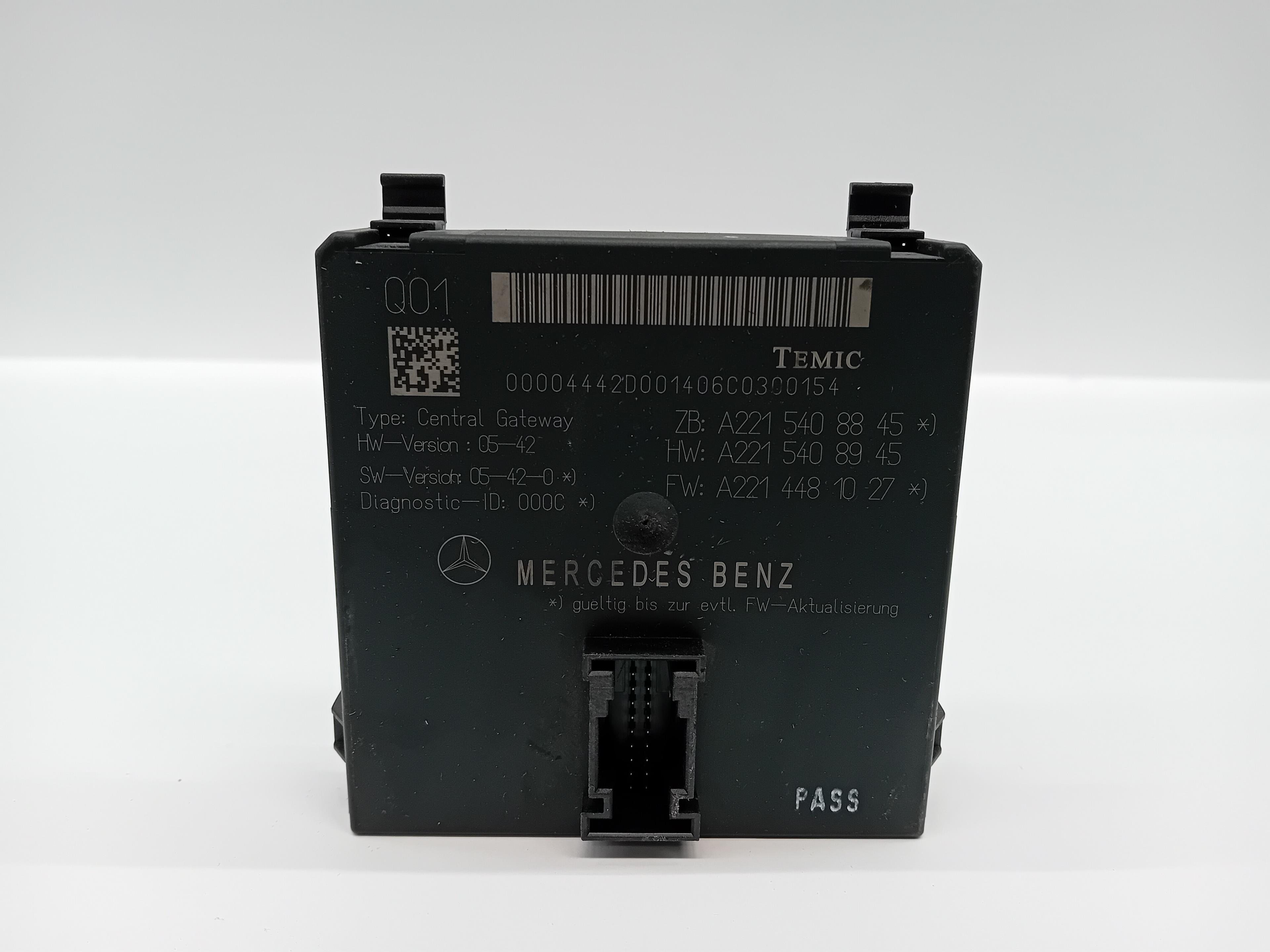 MERCEDES-BENZ S-Class W221 (2005-2013) Другие блоки управления A2215408845 25591494