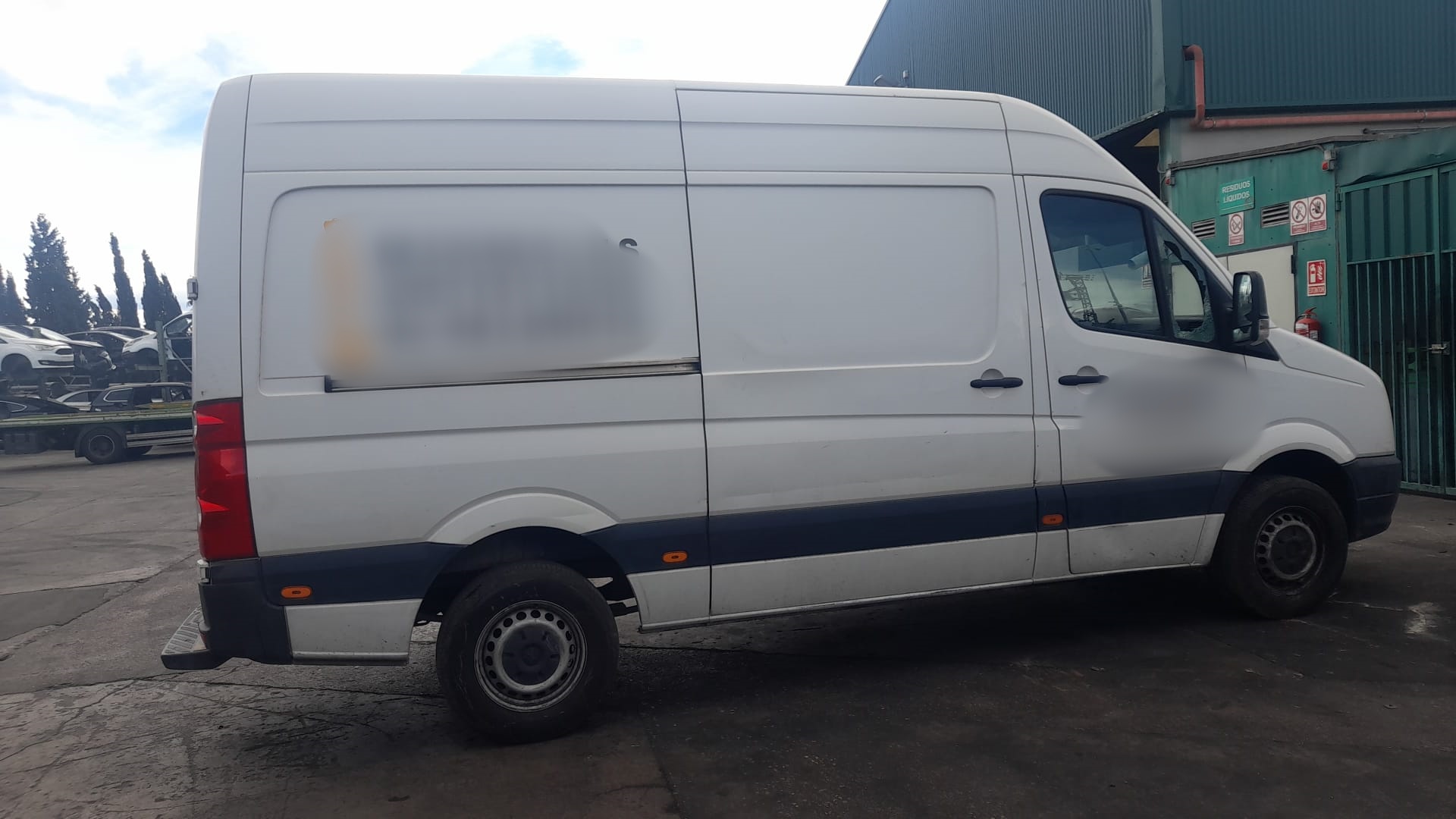 VOLKSWAGEN Crafter 1 generation (2006-2016) Bal oldali visszapillantó tükör 2E1857507 25190711