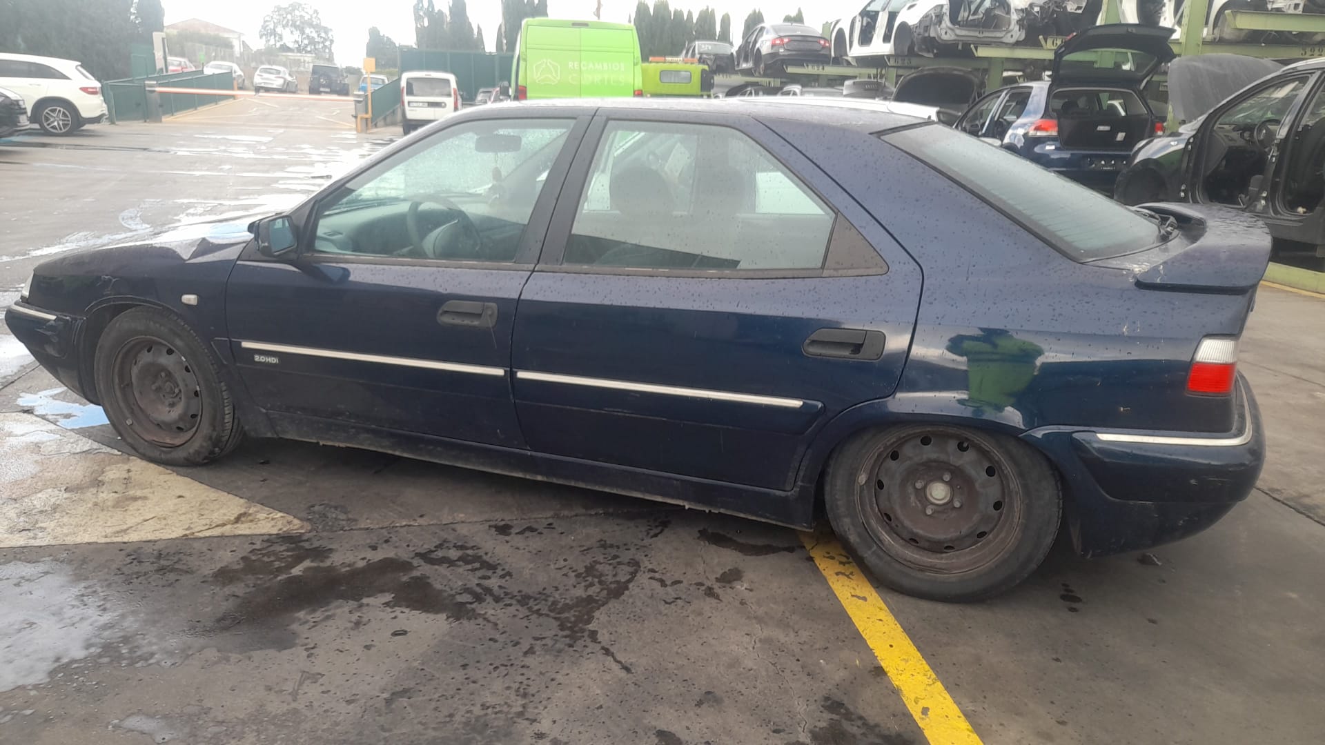 CITROËN Xantia X2 (1998-2001) Priekšējās kreisās durvis 9002K9 25267608