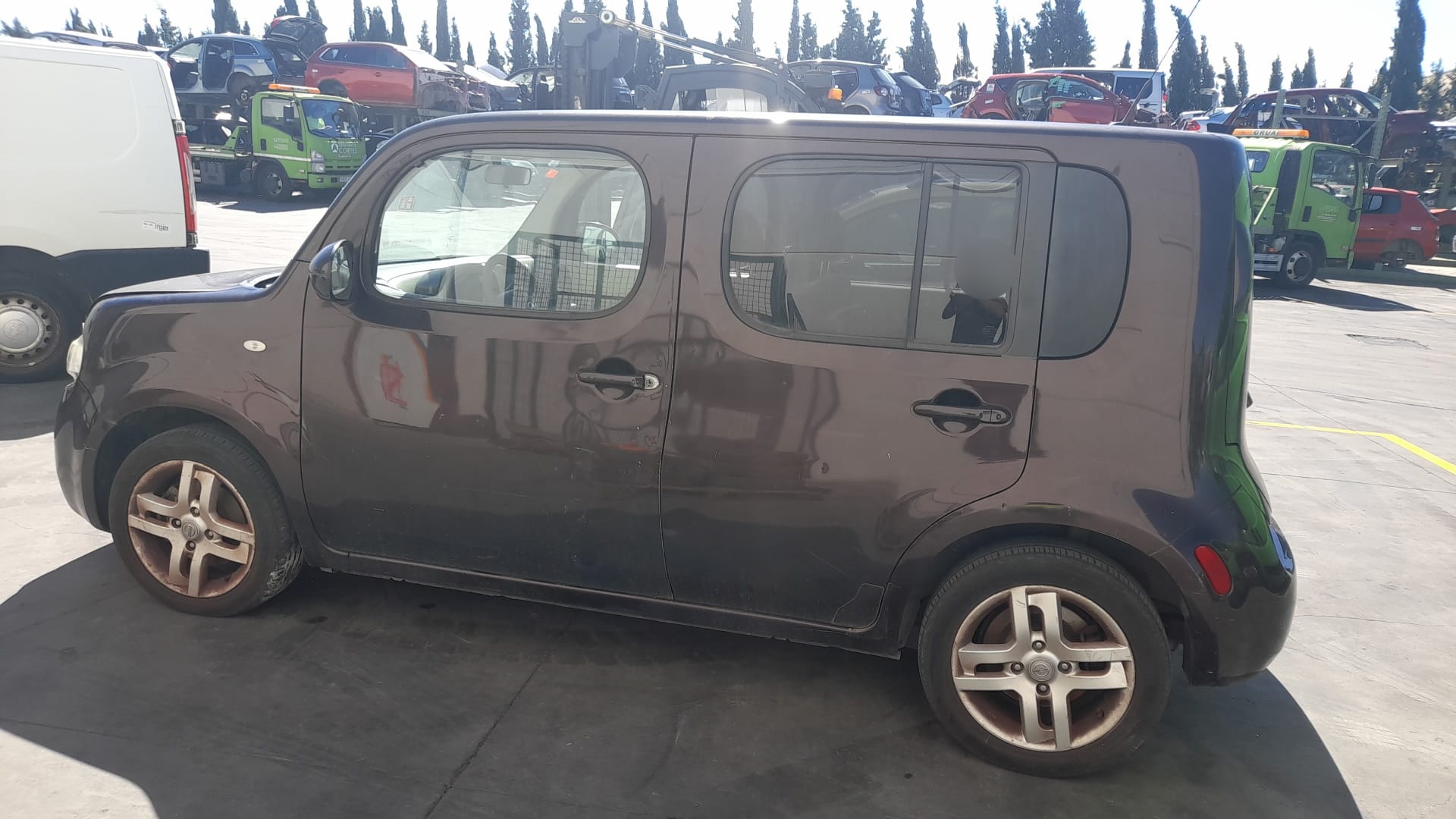 NISSAN Cube 3 generation (2008-2014) Oikean takaoven ikkunansäädin 827201FA1D 25161374