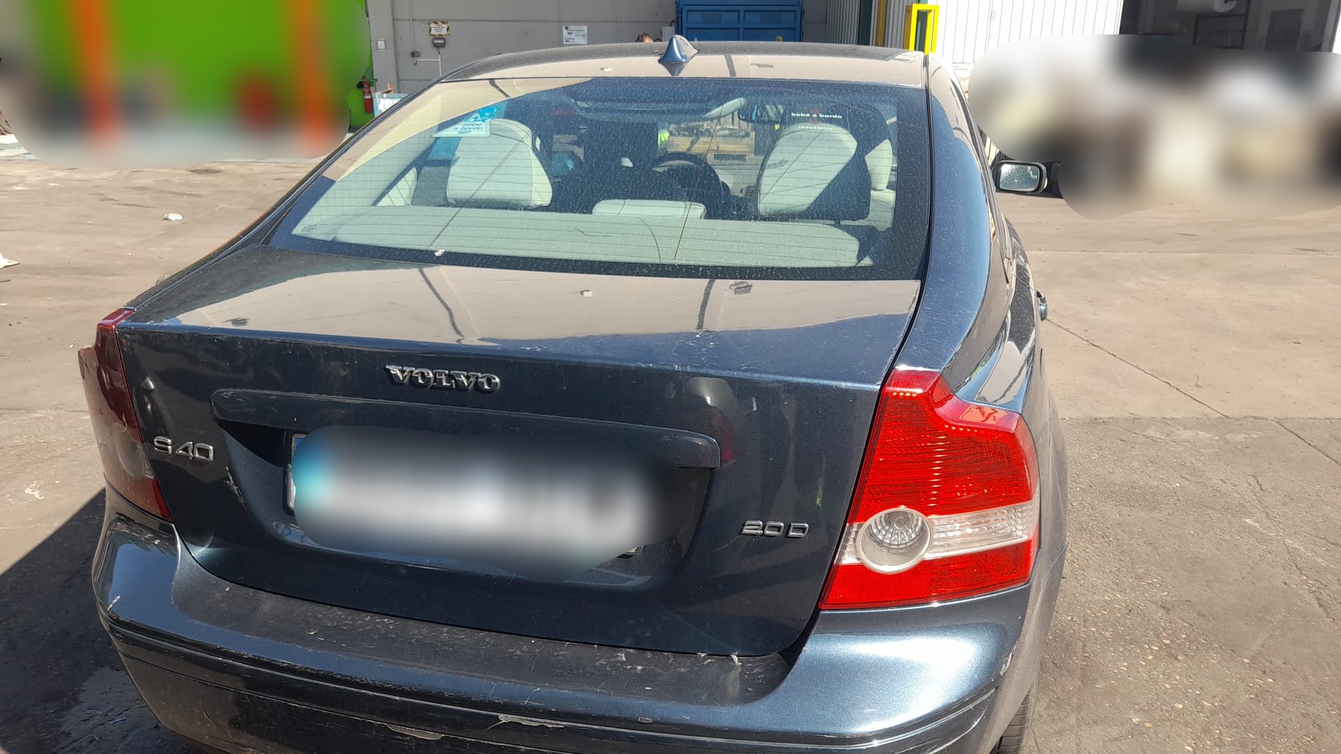 VOLVO S40 2 generation (2004-2012) Aripa stânga față 31297540 22552986