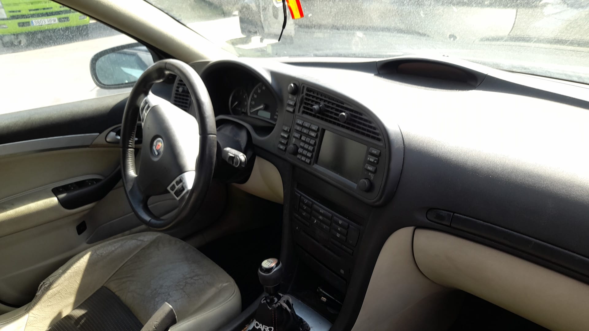 SAAB 9-3 2 generation (2002-2014) Comutator geam ușă stânga față 12772063 21465020