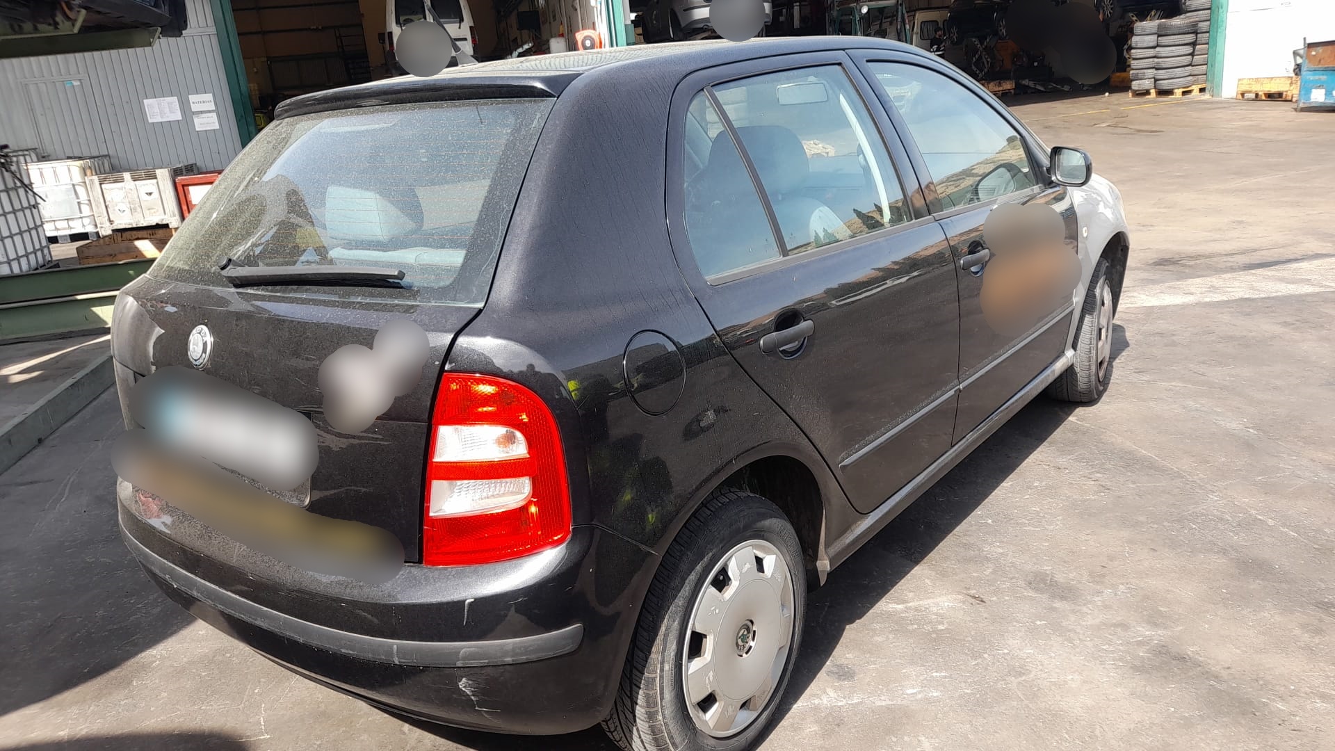 SKODA Fabia 6Y (1999-2007) Крышка багажника 6Y0827025,6Y0827025 18642722